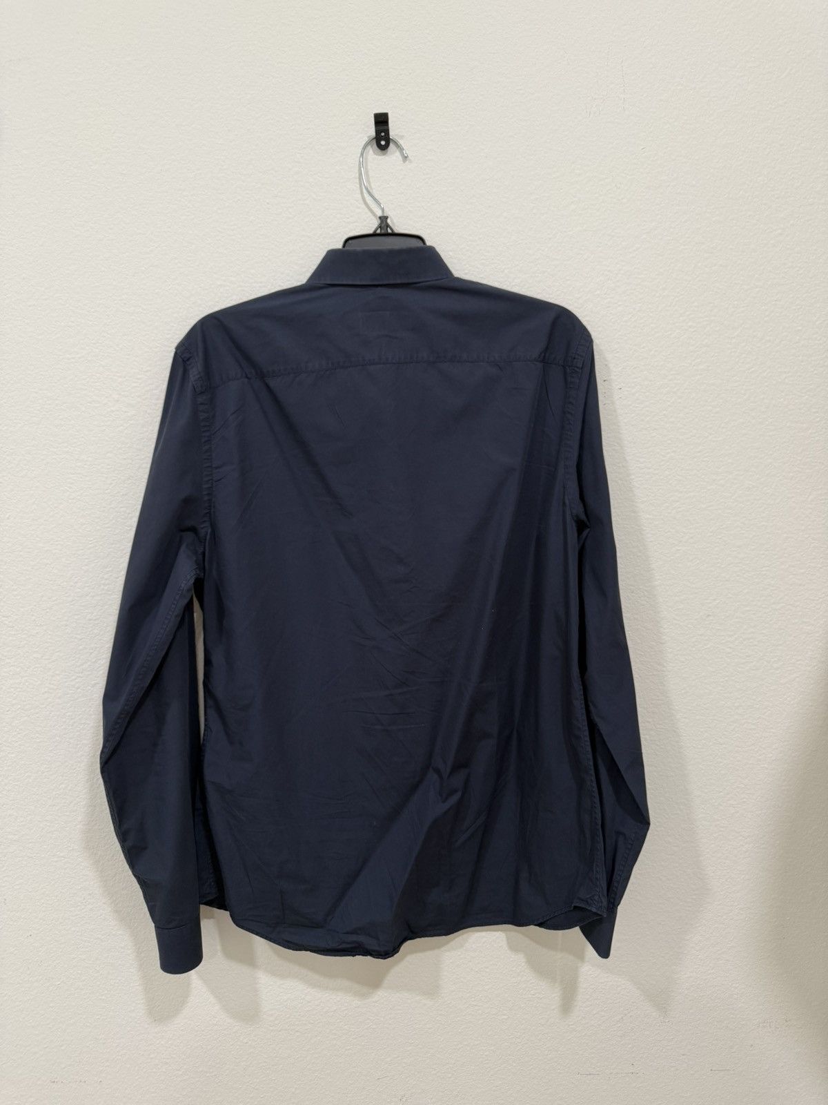 Prada Vintage Prada Navy Button Up Size US M / EU 48-50 / 2 - 3 Thumbnail