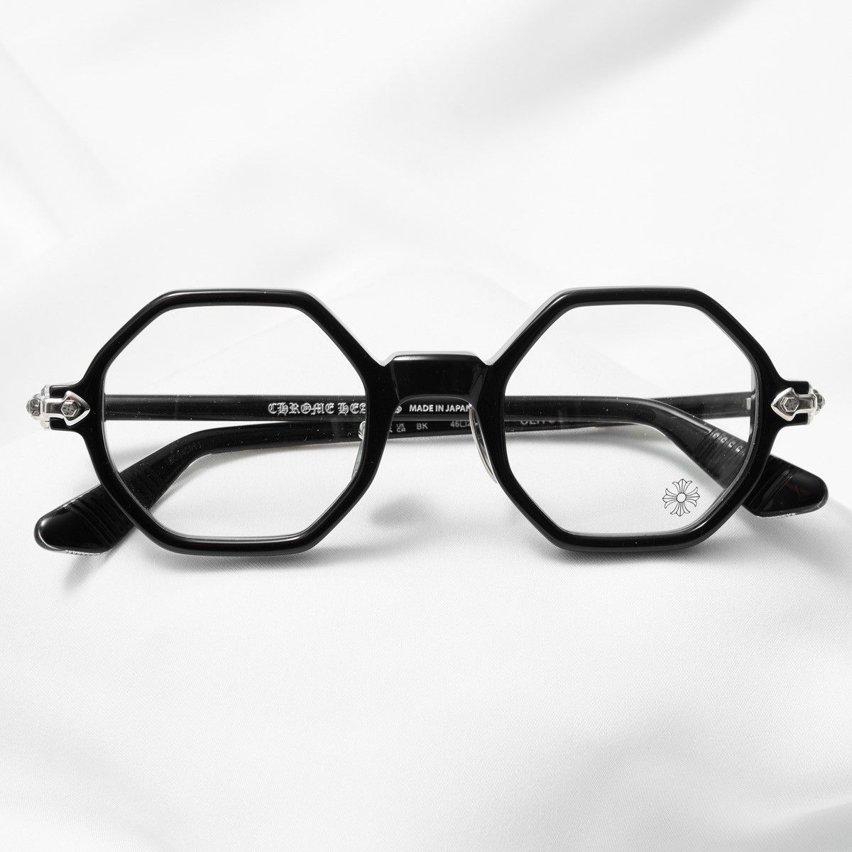 Chrome Hearts CHROME HEARTS CLITCO-A BLACK GLASSES Size ONE SIZE - 6 Thumbnail
