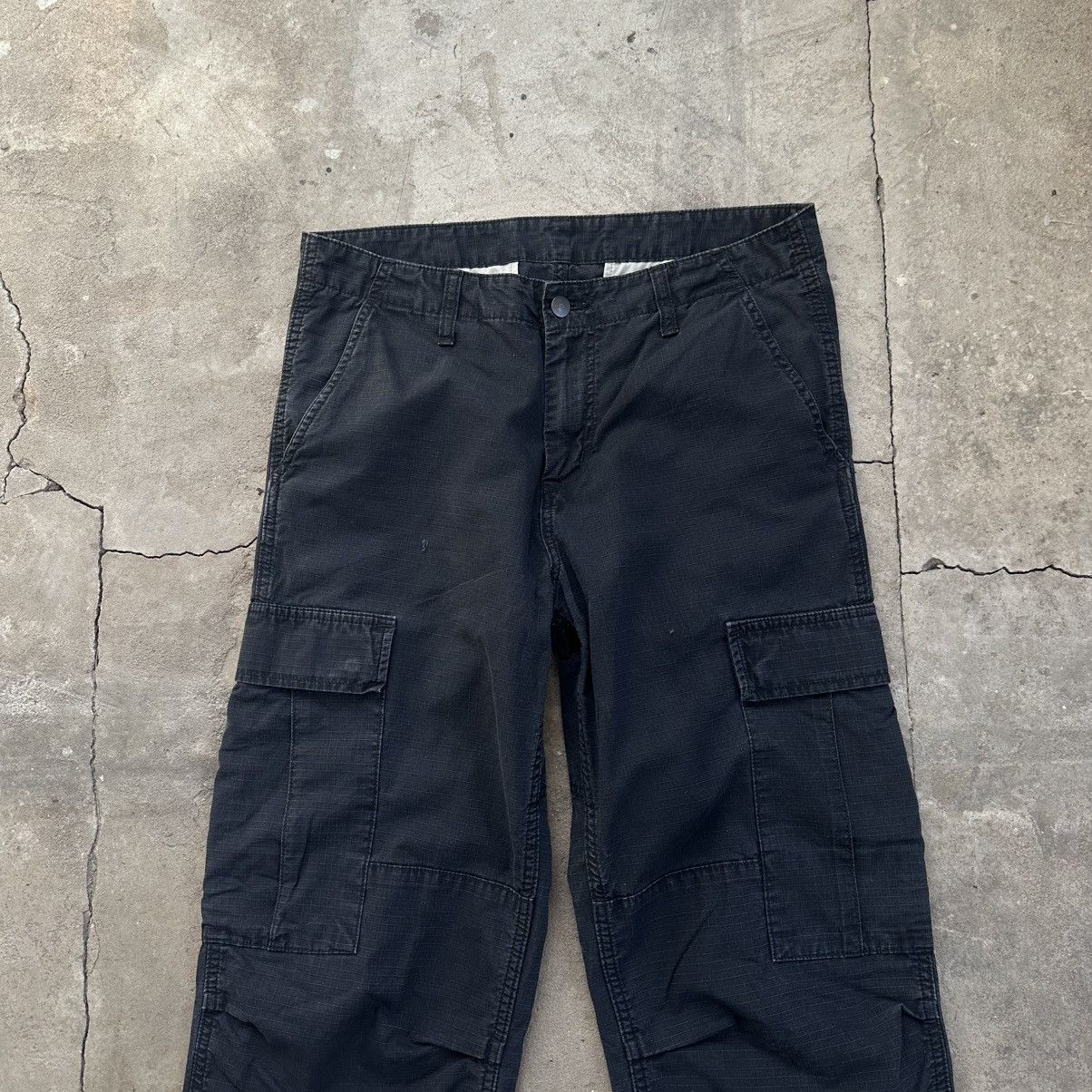 Carhartt Carhartt WiP Cargo regular Pants Black Multipocket Size US 31 - 4 Thumbnail