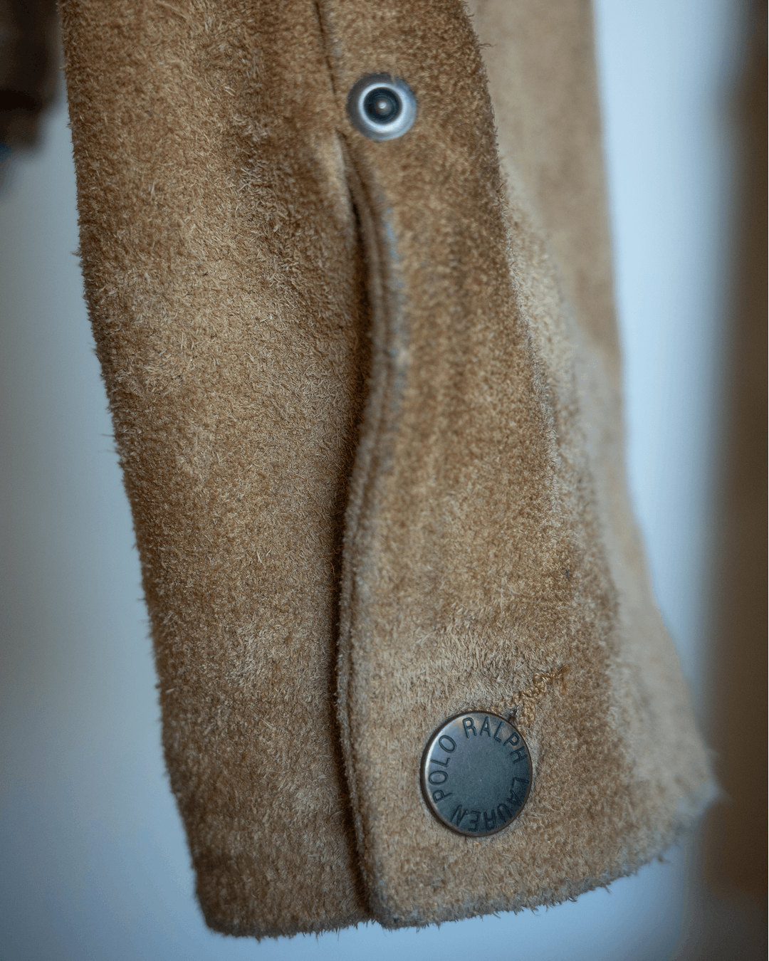 Polo Ralph Lauren 80s Dungarees Suede Jacket Size US M / EU 48-50 / 2 - 8 Thumbnail