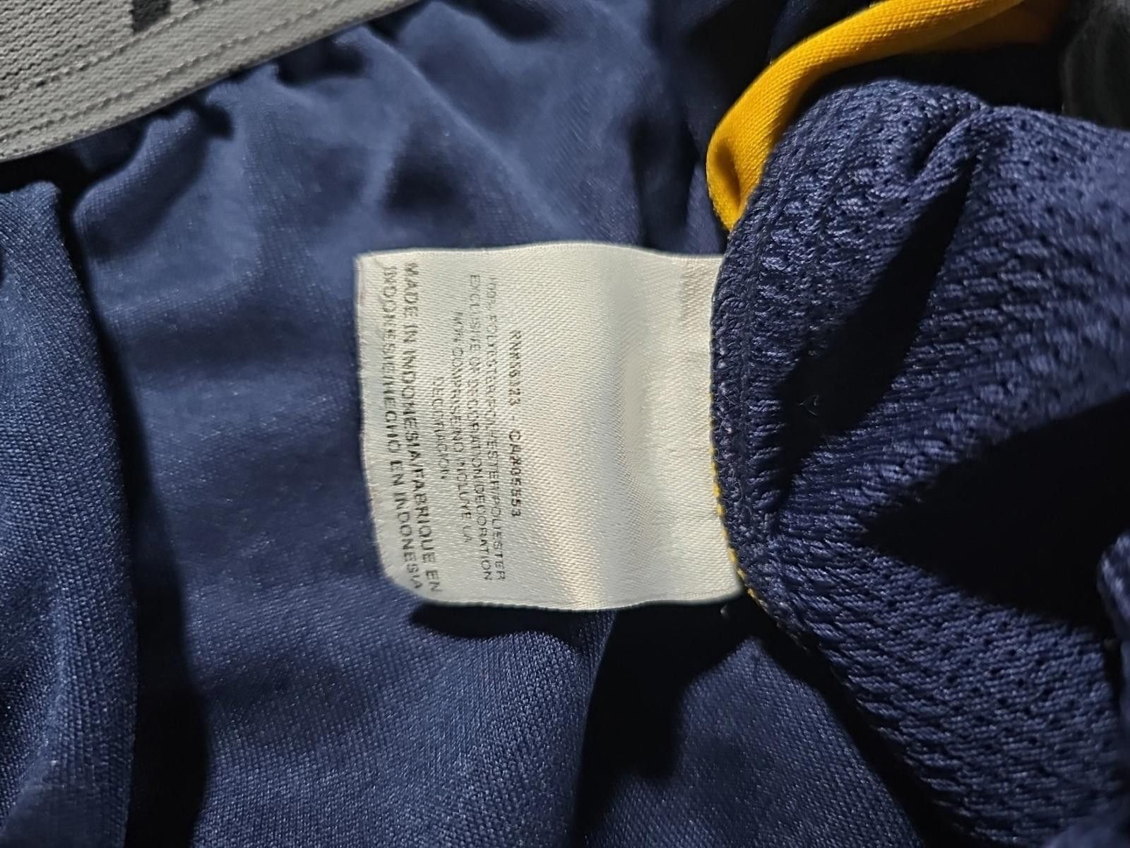 Nike Nike Dri-Fit XL Blue Gold Athletic Pants Size US 36 / EU 52 - 3 Thumbnail