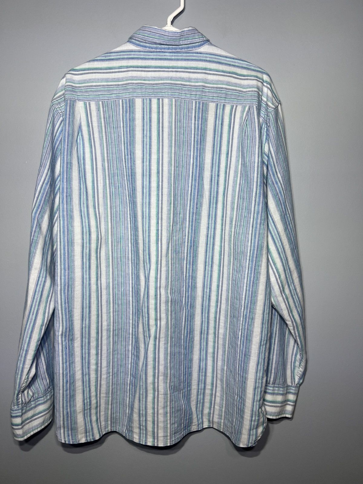 Tommy Bahama Tommy Bahama Shirt Men XL Linen Blend Button Up Long Sleeves Size US XL / EU 56 / 4 - 4 Thumbnail