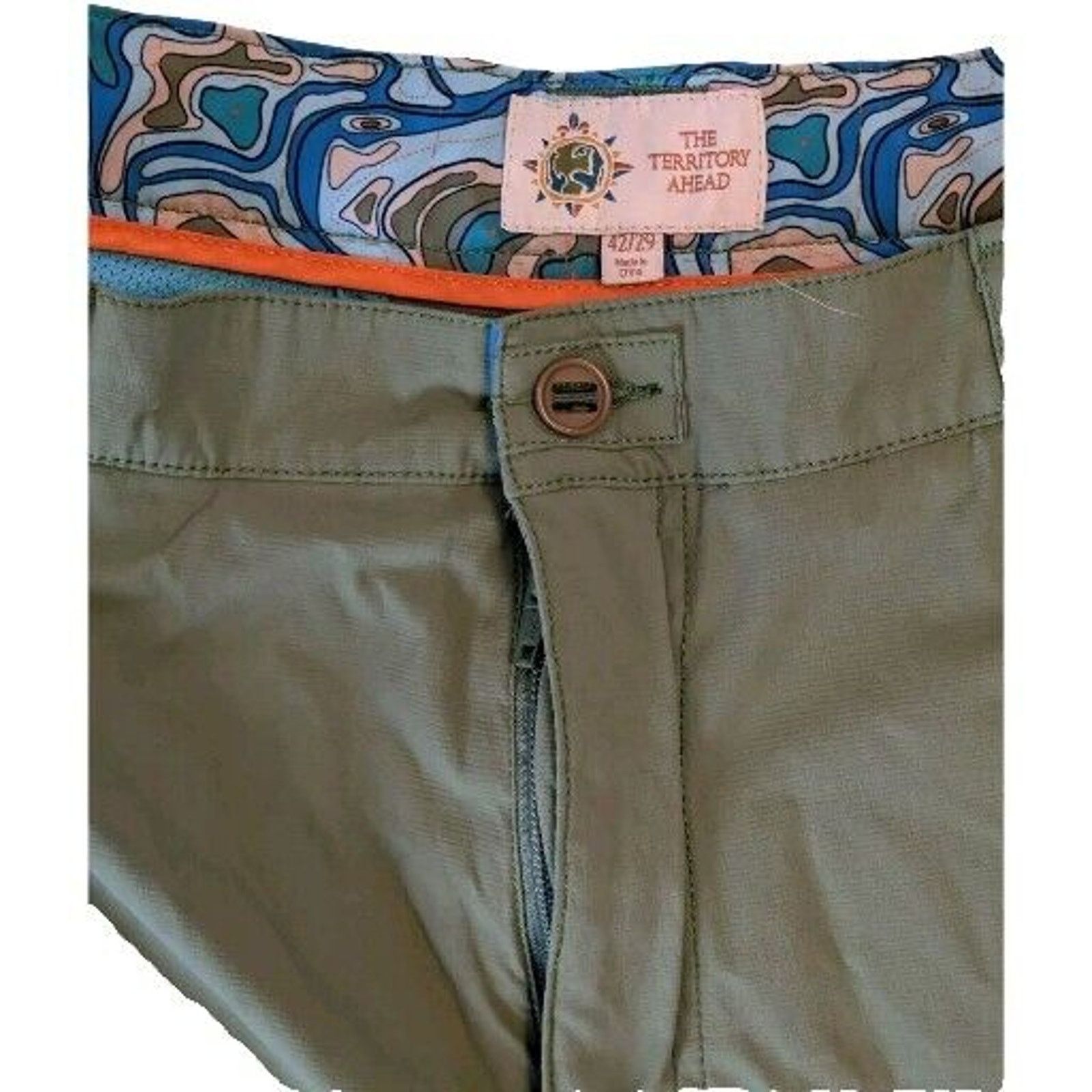 The Territory Ahead Territory Ahead Cargo Pants Mens 42x29 Nylon Stretch Pockets Size US 42 / EU 58 - 1 Thumbnail