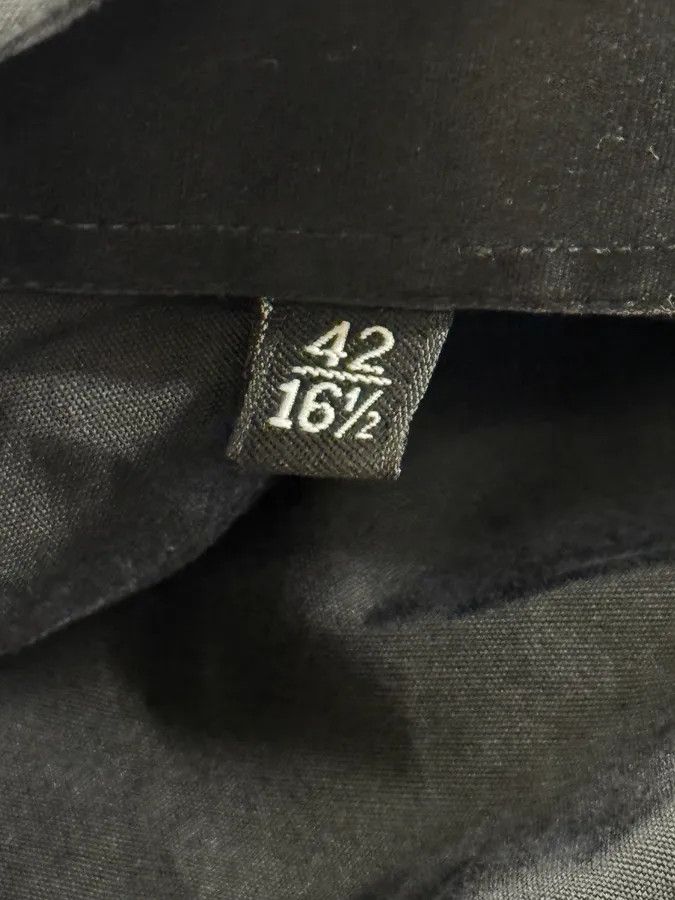 Gucci Gucci Black Classic Cotton Shirt Size US M / EU 48-50 / 2 - 10 Thumbnail