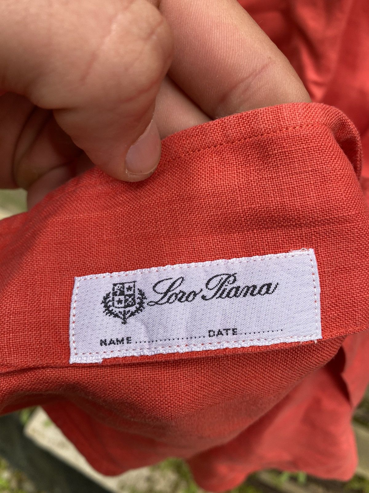 Loro Piana Loro Piana Linen Shirt Buttons Up Size US XL / EU 56 / 4 - 6 Thumbnail