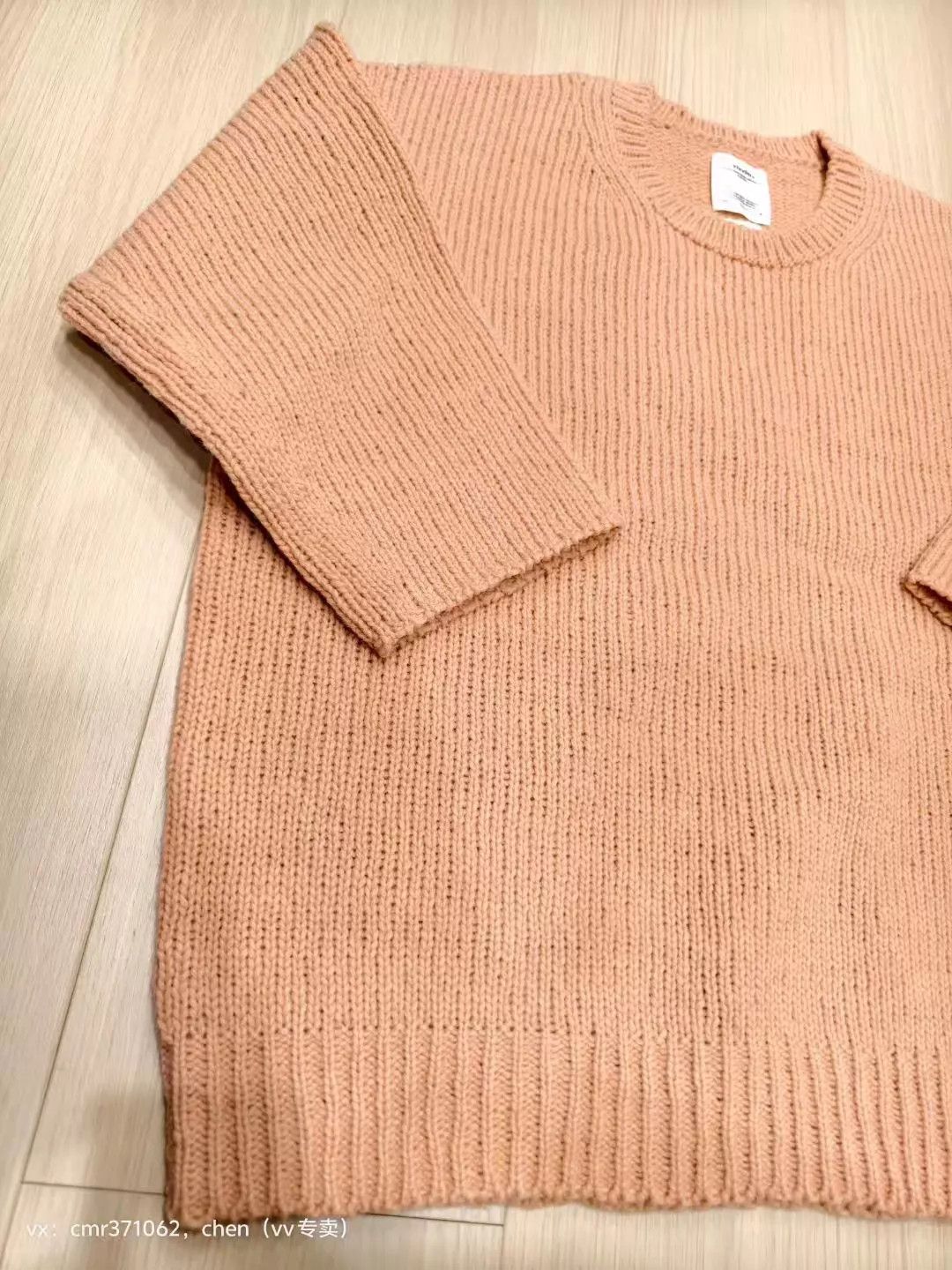 Visvim VISVIM 23AW JUMBO SB 3/4 Pink Wool Sweater 34 Size XXS / US 00 / IT 34 - 2 Thumbnail