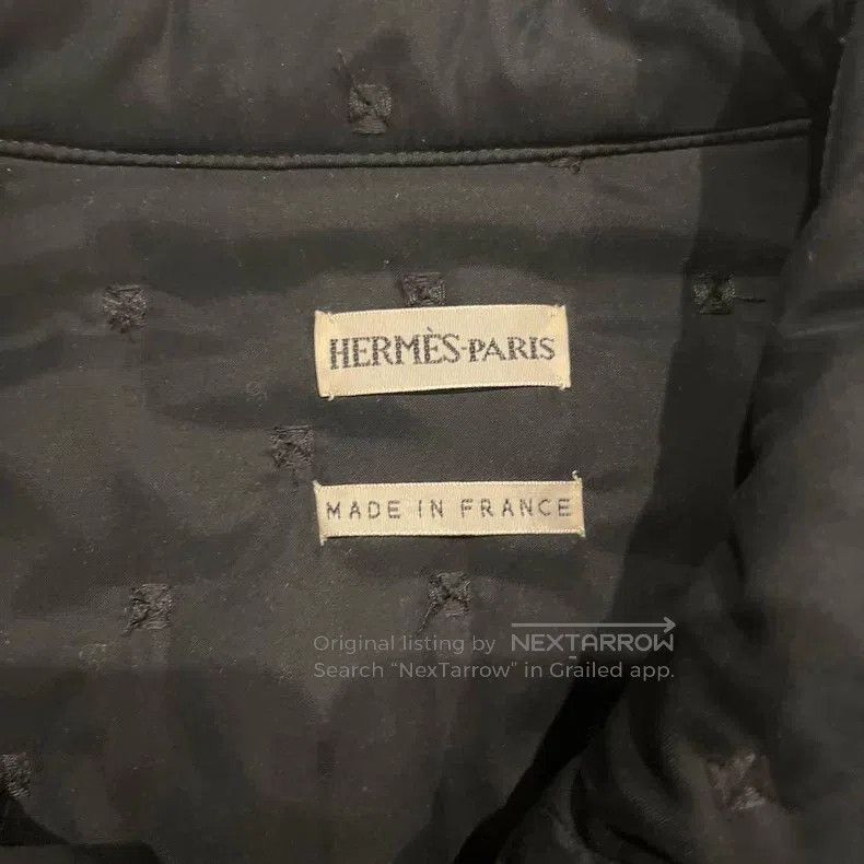 Hermes Hermes Black coat Size XS / US 0-2 / IT 36-38 - 2 Thumbnail