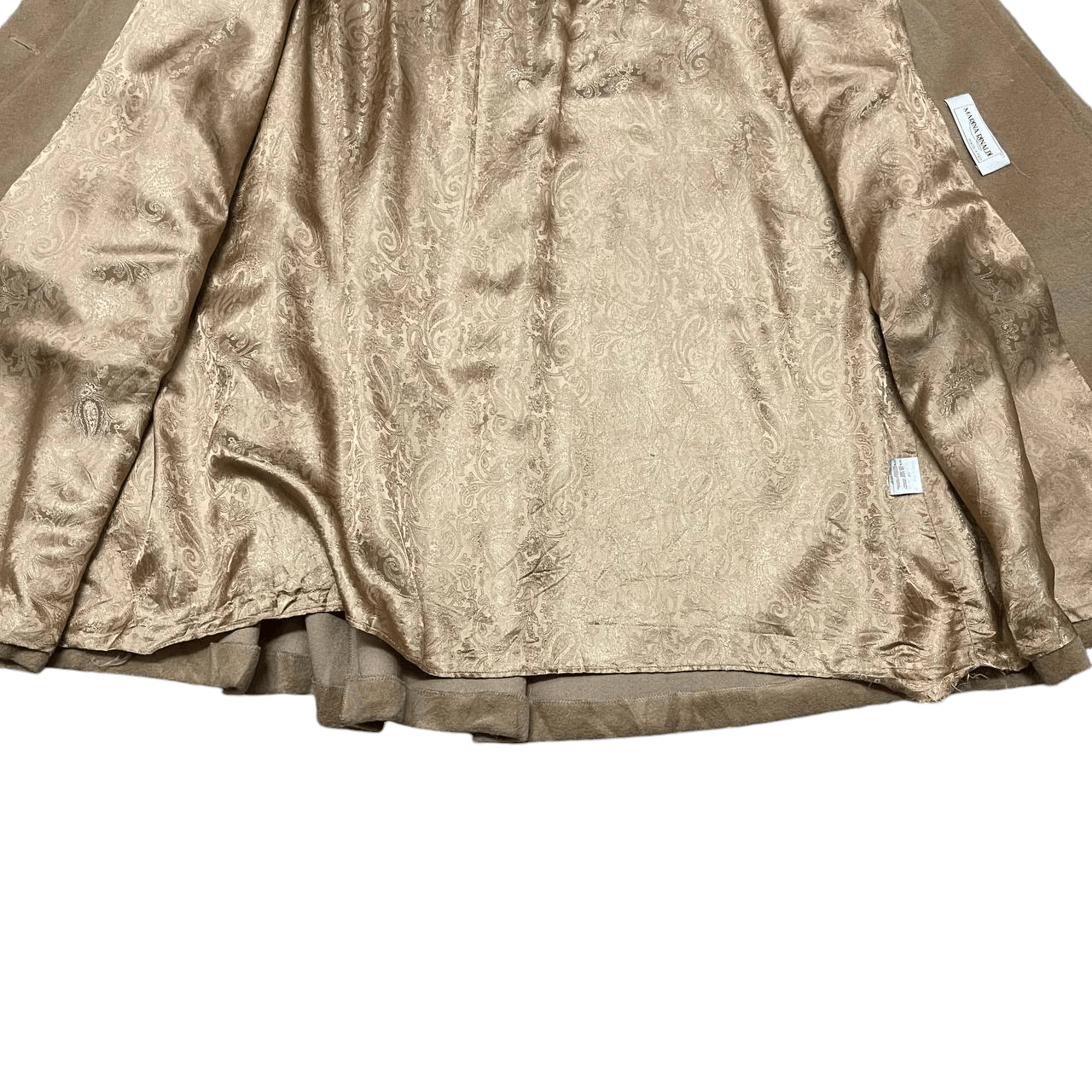 Autumn Cashmere Vintage Marina Rinaldi Made in Italy Wool Cashmere OverCoat Size US L / EU 52-54 / 3 - 6 Thumbnail