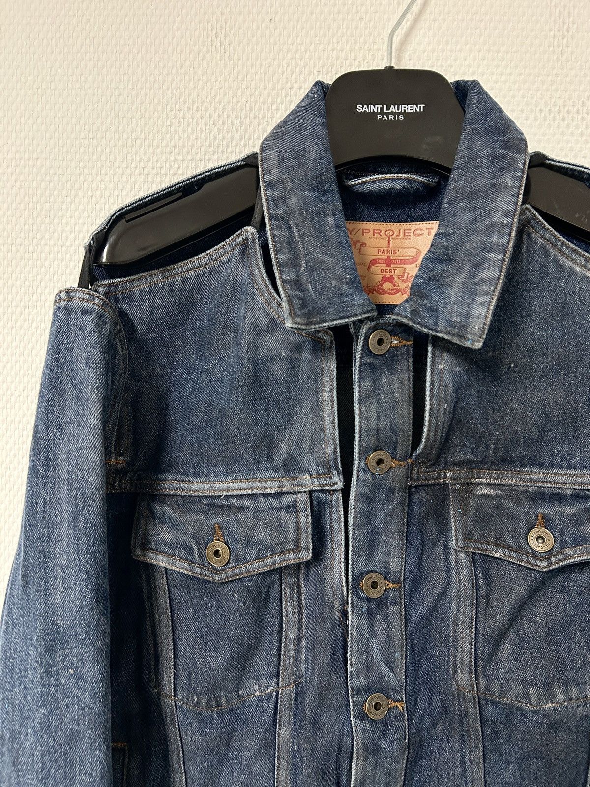 Y/Project SS2022 Peep Show Denim Jacket Size US XS / EU 42 / 0 - 6 Thumbnail