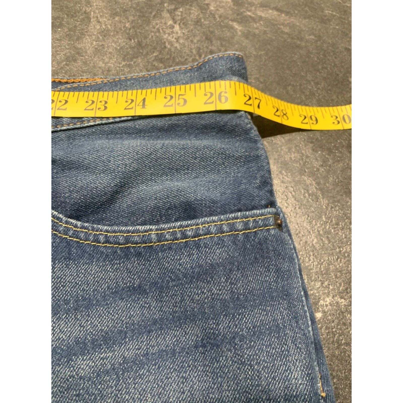 Levi's Levi's 569 Mens Shorts 54 Big & Tall Blue Denim Cotton Chino Style Men Size US 32 / EU 48 - 6 Thumbnail