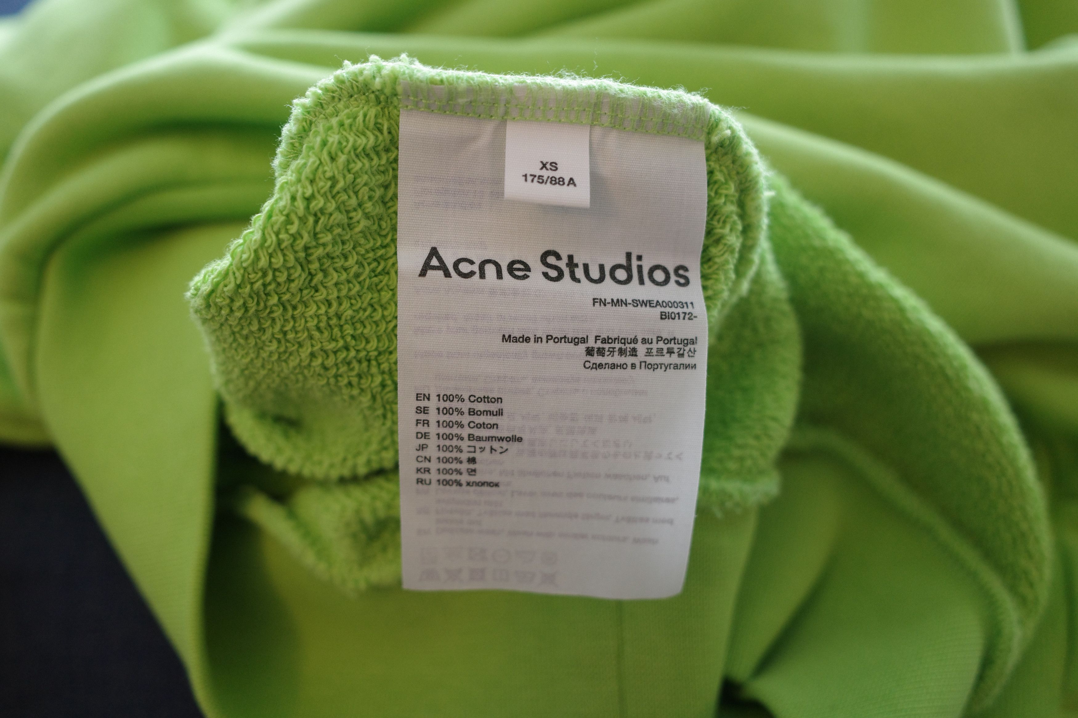 Acne Studios Bubble Logo Sweatshirt Size US L / EU 52-54 / 3 - 7 Thumbnail
