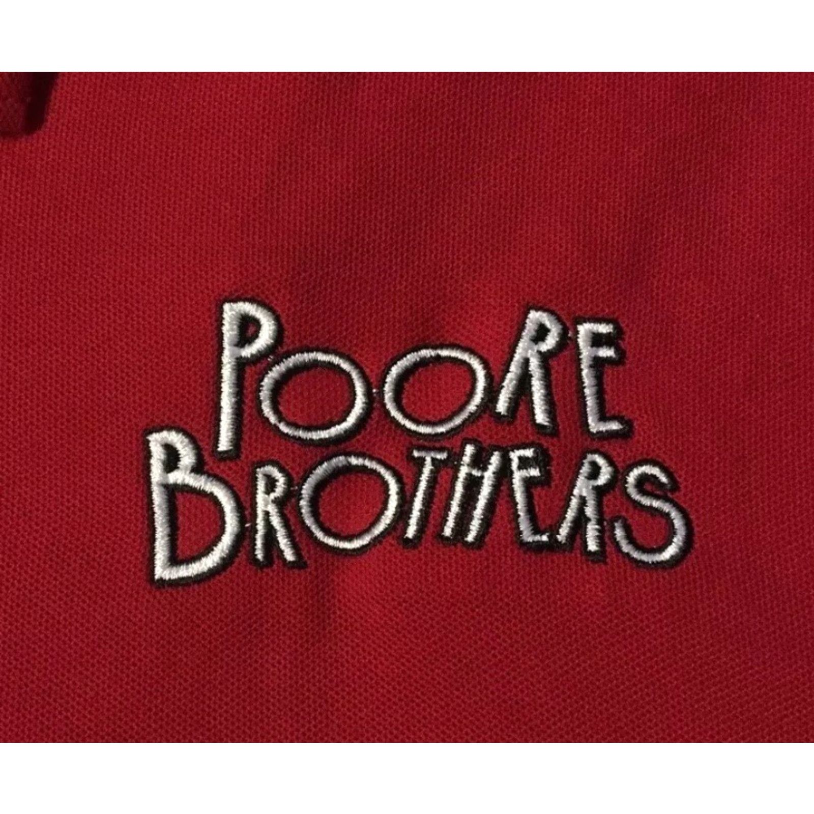 Vintage VINTAGE Poore Brothers Chips Promo Polo Shirt XL Red Mens Polo Shirt Graphic Tee 90s Grunge Snack Food Doritos 80s Y2K Polo Shirt Size US XL / EU 56 / 4 - 2 Thumbnail