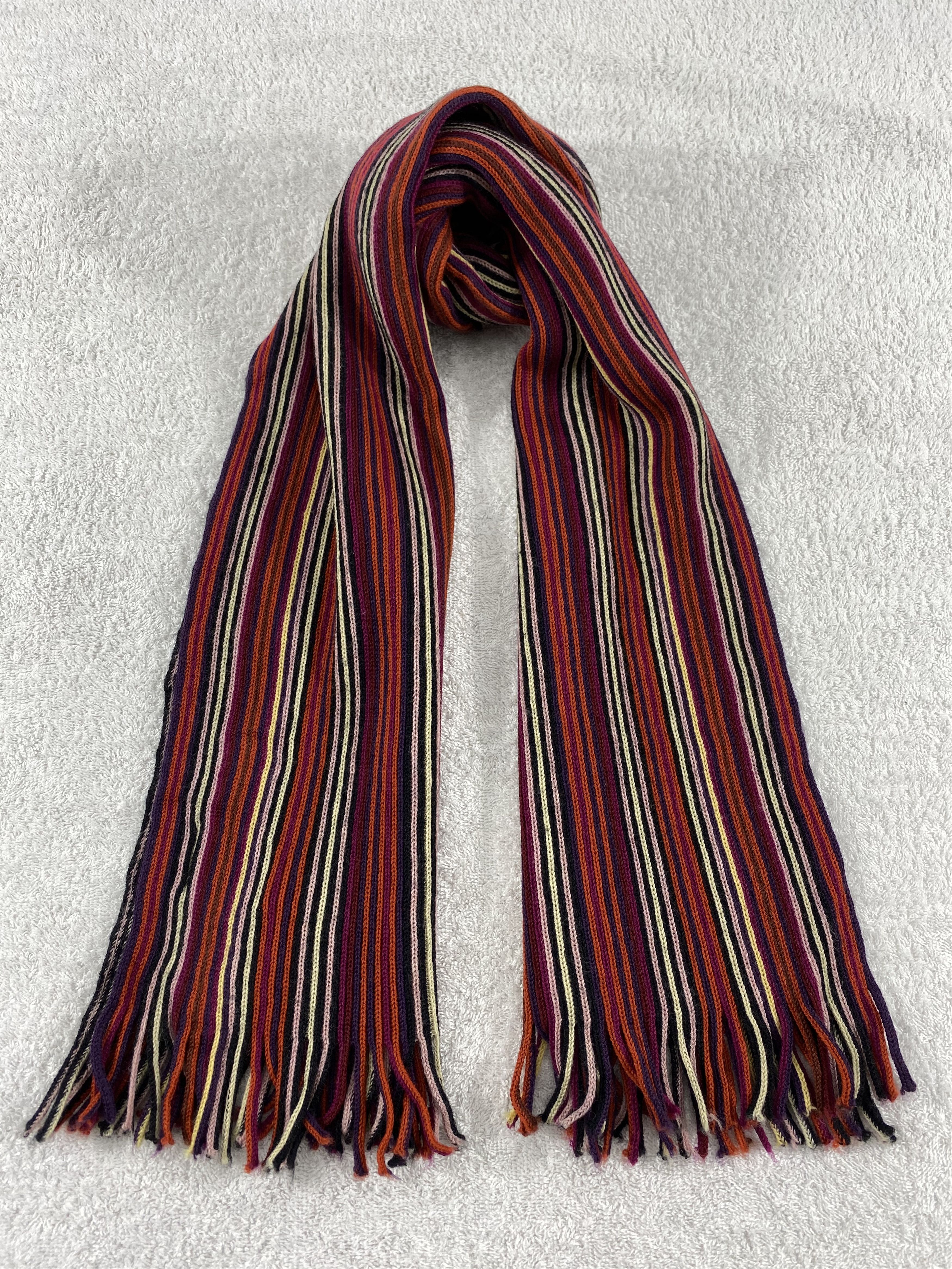 Takeo Kikuchi × Vintage Takeo Kikuchi Scarf / Muffler / Neckwear - WW1630 Size ONE SIZE - 1 Thumbnail