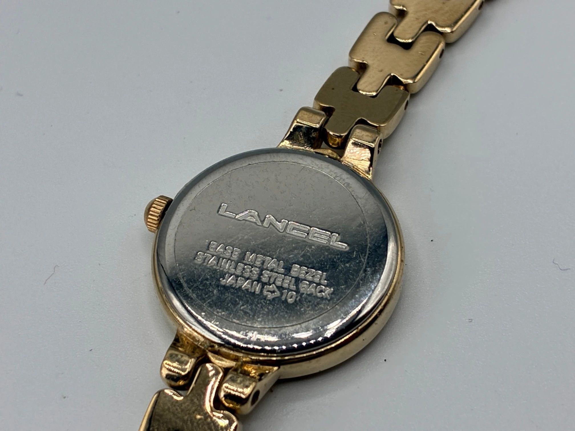 Lancel Lancel Paris Vintage Gold Tone Roman Numeral Cocktail Watch Size ONE SIZE - 2 Thumbnail