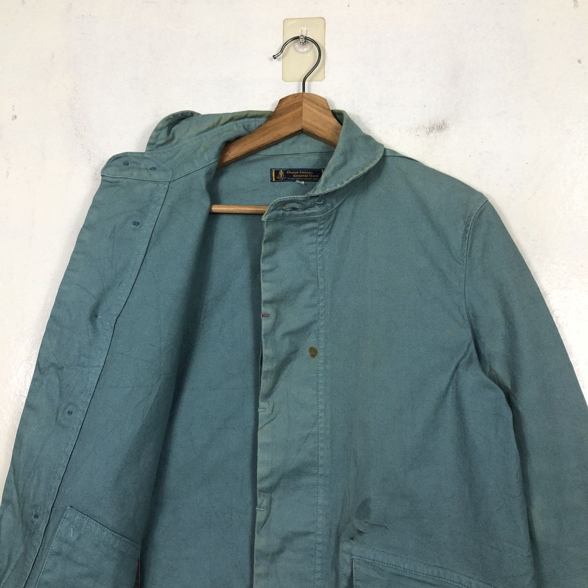 Toyo Enterprises 📌Vintage Chore Jacket Shawl Collar Ocean Union General Size US S / EU 44-46 / 1 - 14 Thumbnail