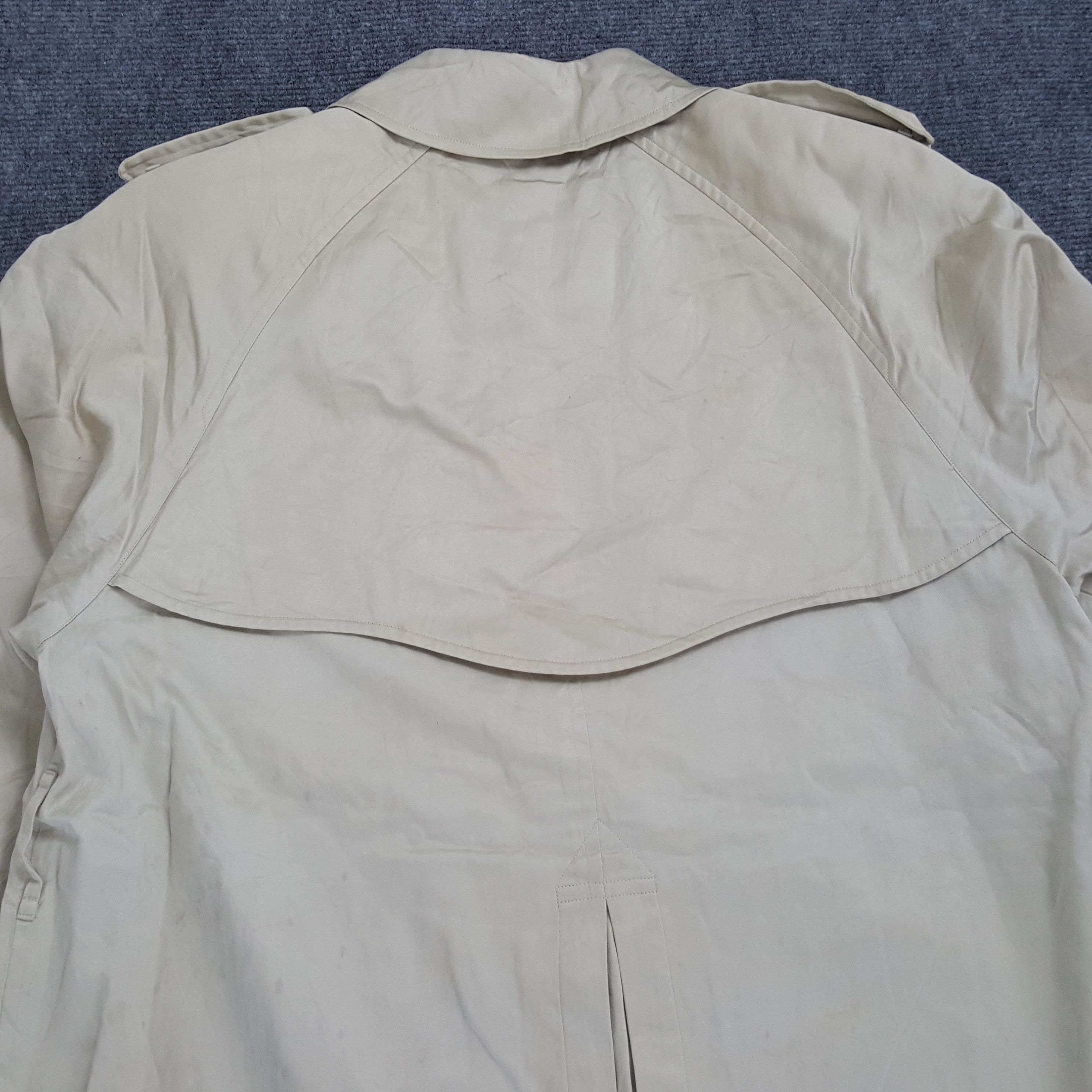 Burberry × Vintage Burberry's Luxury Brand Trench Coat Jacket Size US S / EU 44-46 / 1 - 4 Thumbnail