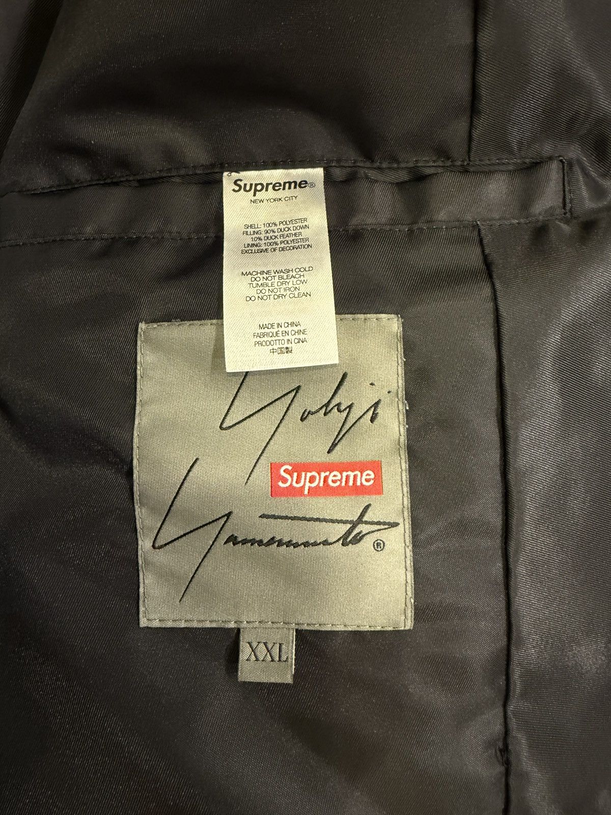 Supreme × Yohji Yamamoto Supreme X Yohji Yamamoto Tekken Down Parka Size US XXL / EU 58 / 5 - 3 Thumbnail