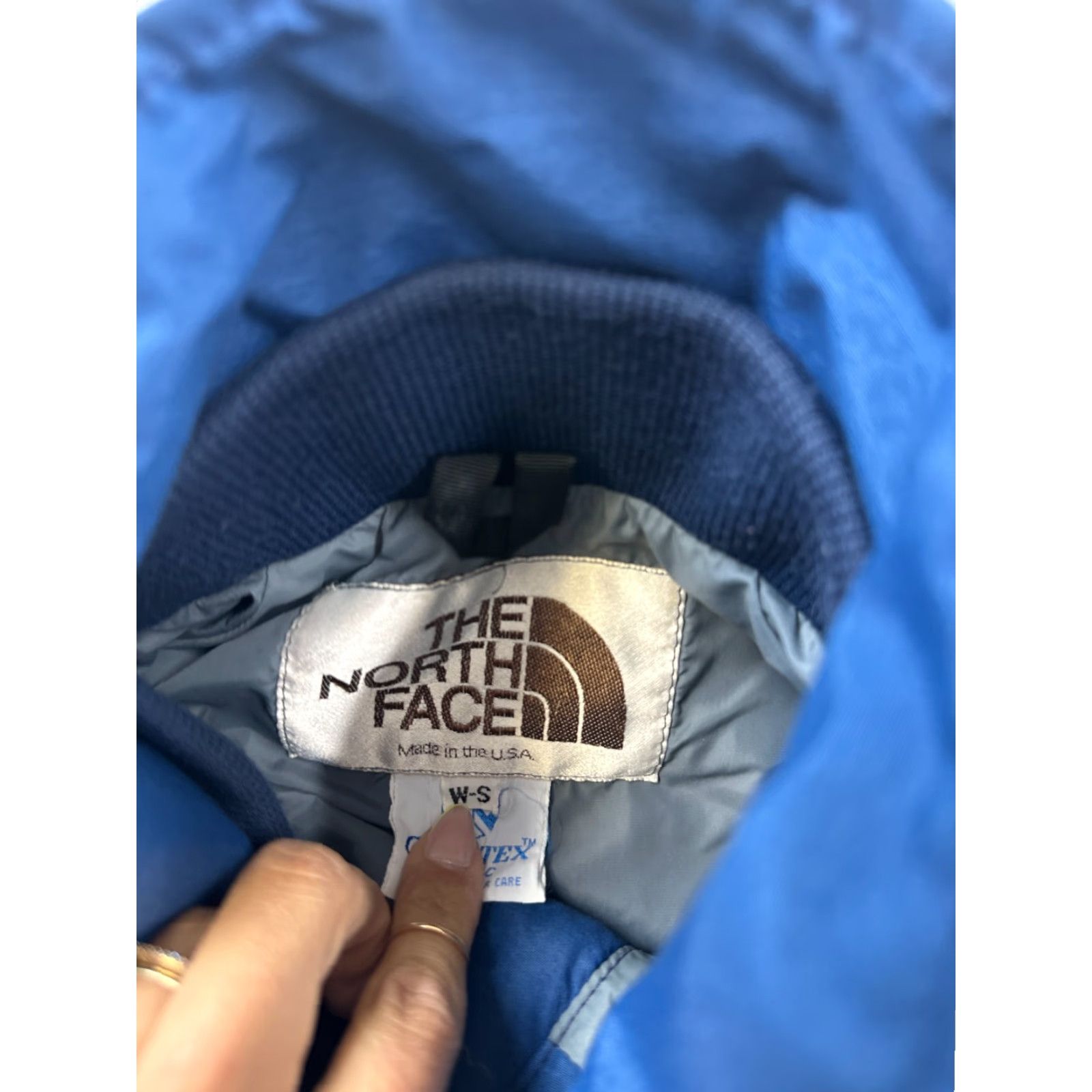The North Face VINTAGE The North Face Jacket Womens Small Blue Gore-Tex Ski Snow Snap USA Size S / US 4 / IT 40 - 7 Thumbnail