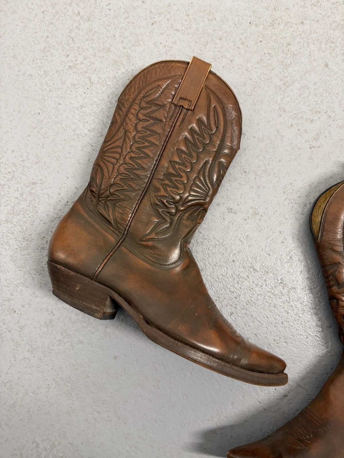 Cowboy Equipment Botas Romero Leather Cowboy Boots Size US 9.5 / EU 42-43 - 6 Thumbnail