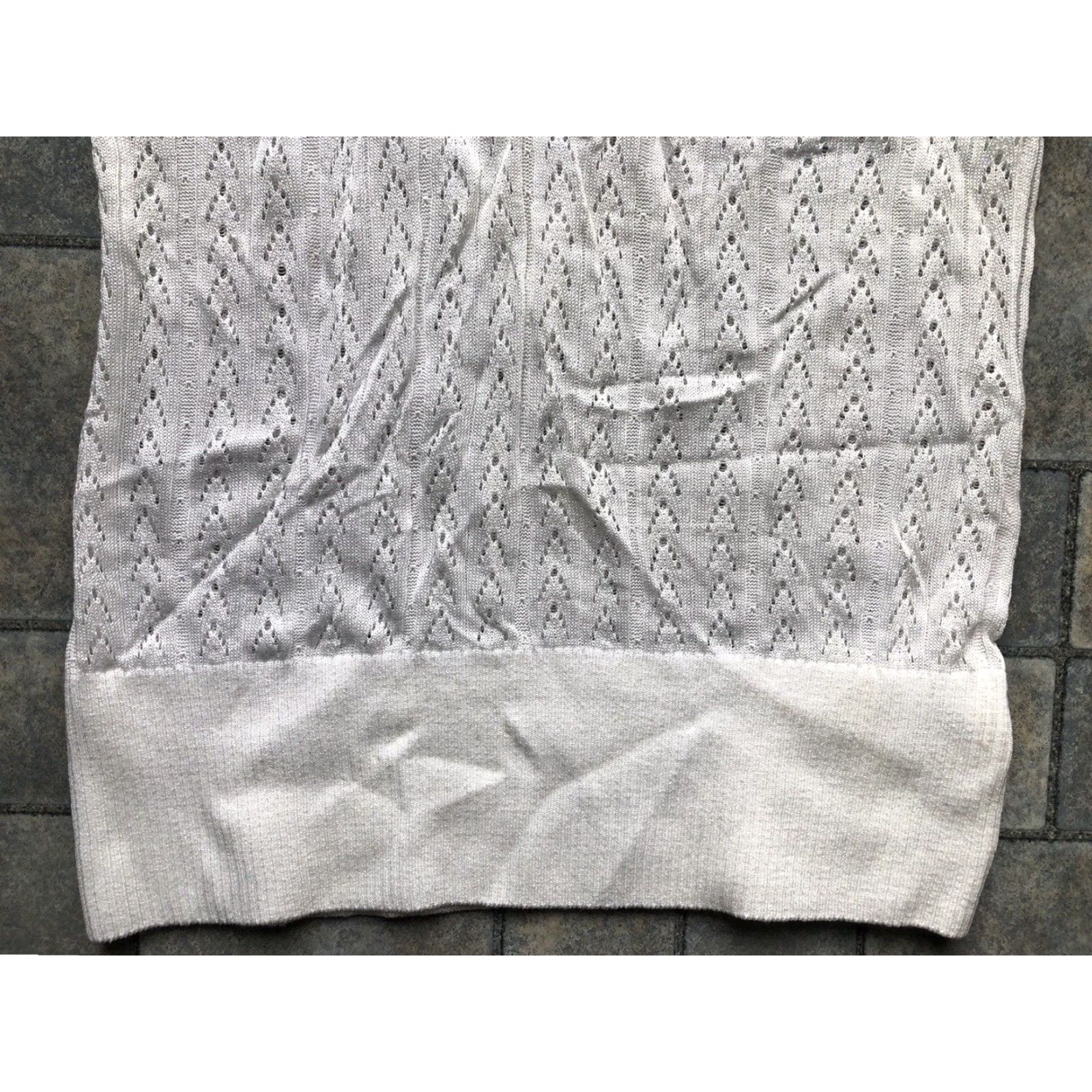 Vintage NWT I.N. Studio Sweater Long Sleeve White Size Small Acrylic Spandex Pullover Women Classic Preppy Nerd White Size S / US 4 / IT 40 - 3 Thumbnail