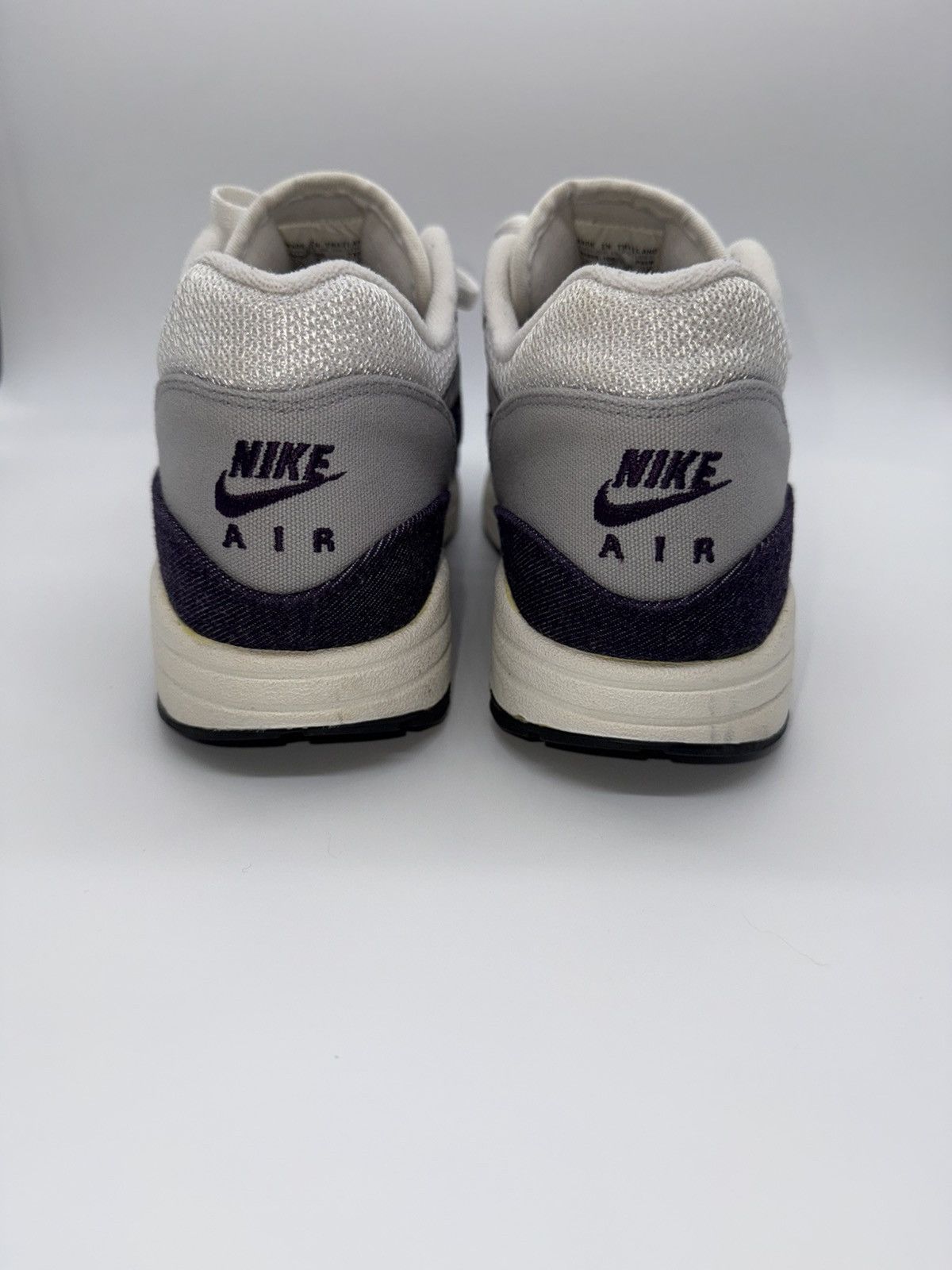 Nike × Patta Nike X Patta Air Max 1 5th Anniversary Purple Denim Sz11 US Size US 11 / EU 44 - 6 Thumbnail