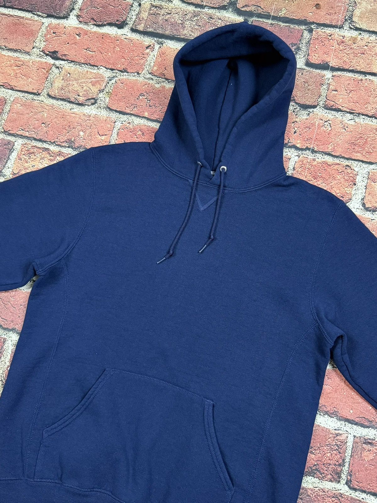 Russell Athletic Vintage Russell Athletic Hoodie Sweatshirt Blank Navy Y2K Size US M / EU 48-50 / 2 - 5 Thumbnail