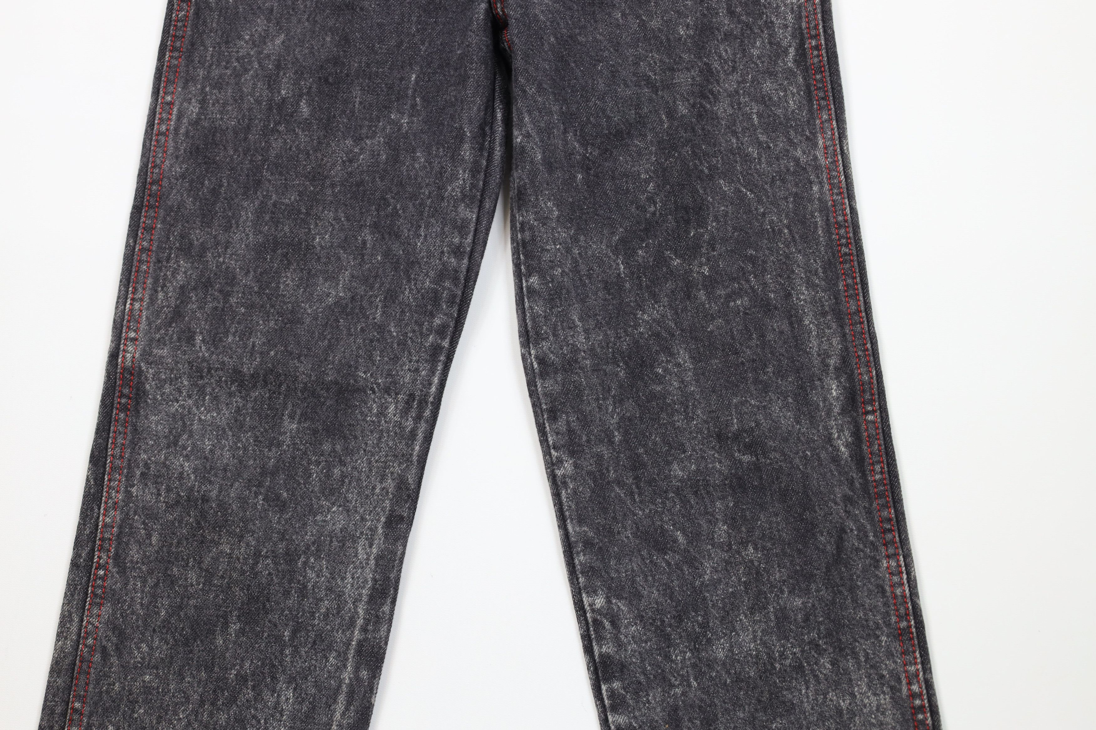 Vintage Deadstock Vintage 90s Streetwear Straight Leg Jeans USA Size 26" / US 2 / IT 38 - 3 Thumbnail