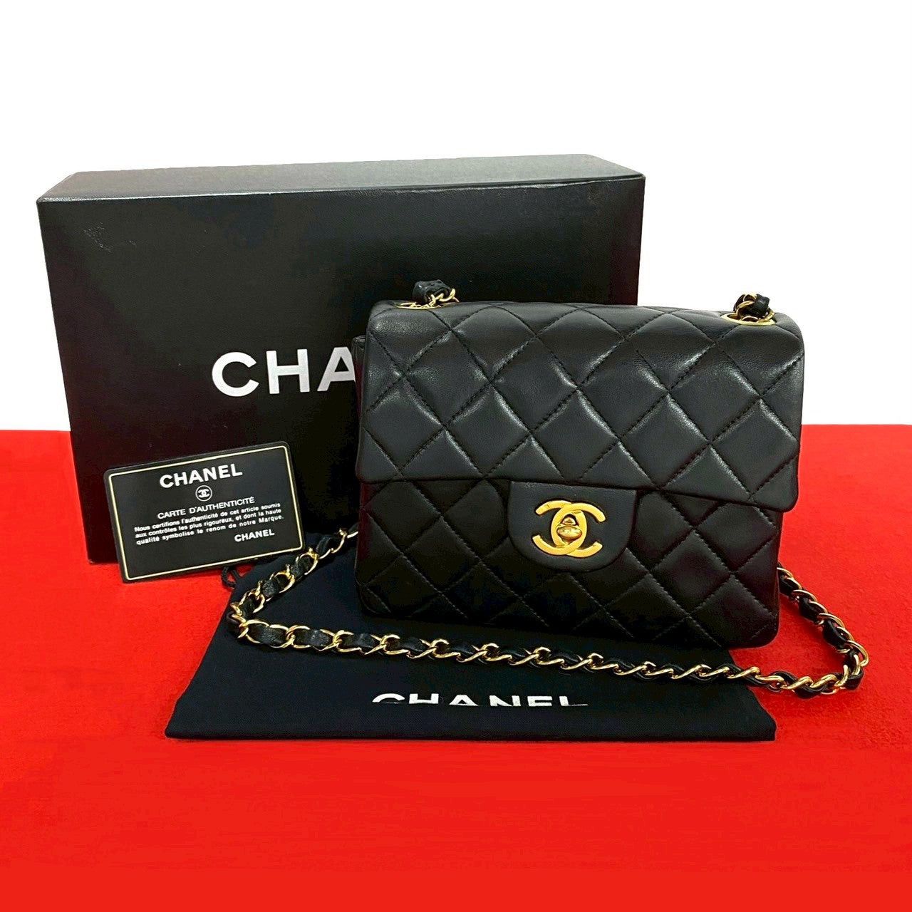 Chanel Chanel Shoulder Bag Black Leather Size ONE SIZE - 1 Thumbnail