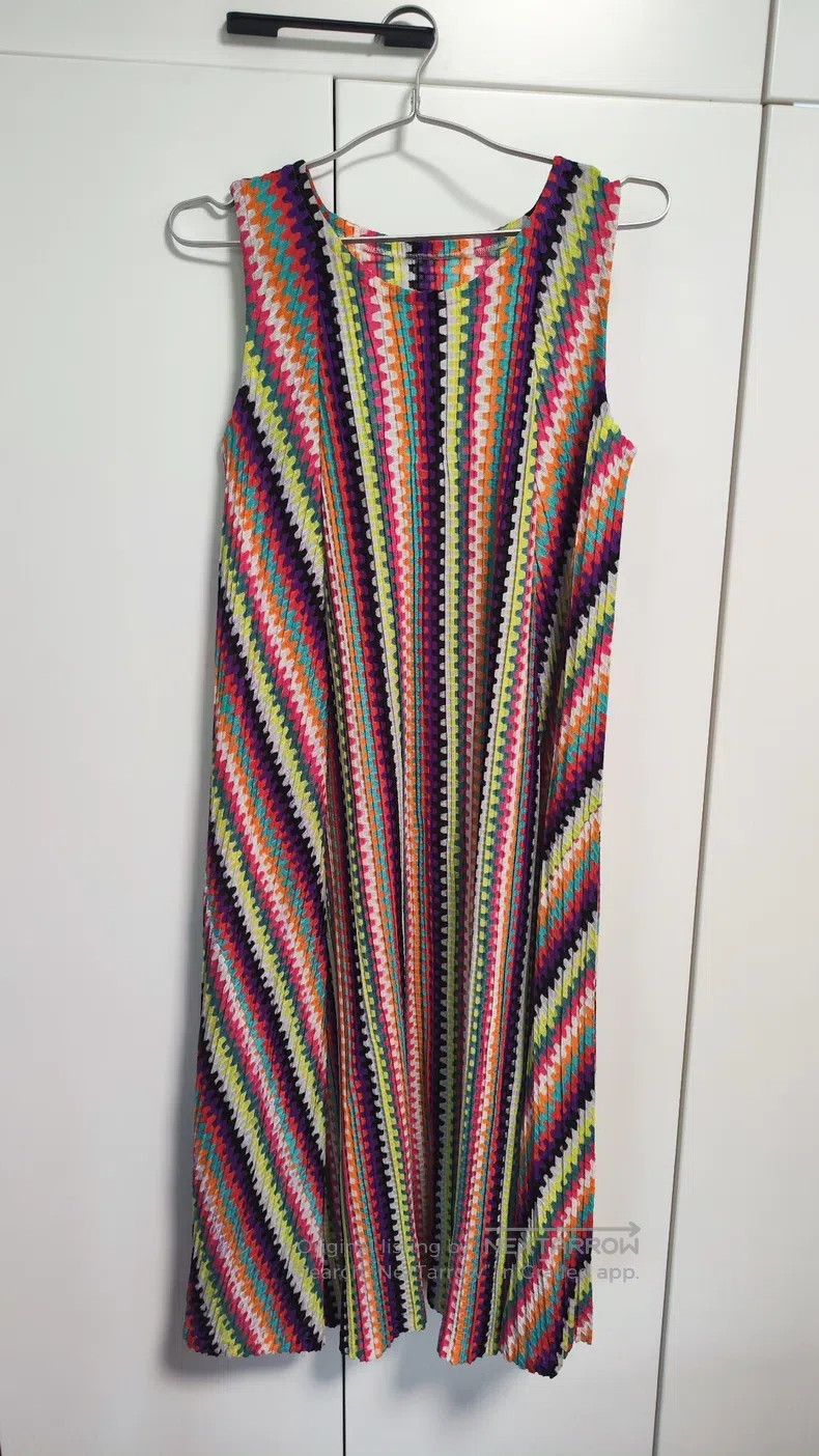 Issey Miyake Issey Miyake Color-block Dress Size S / US 4 / IT 40 - 1 Thumbnail