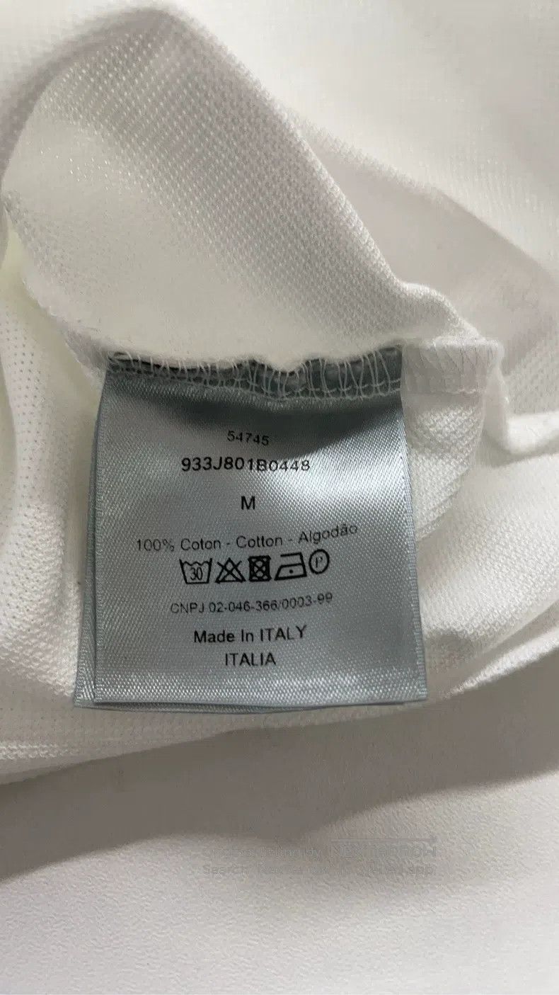 Dior Dior White embroidered little bee short-sleeved T-shirt Size US M / EU 48-50 / 2 - 5 Thumbnail