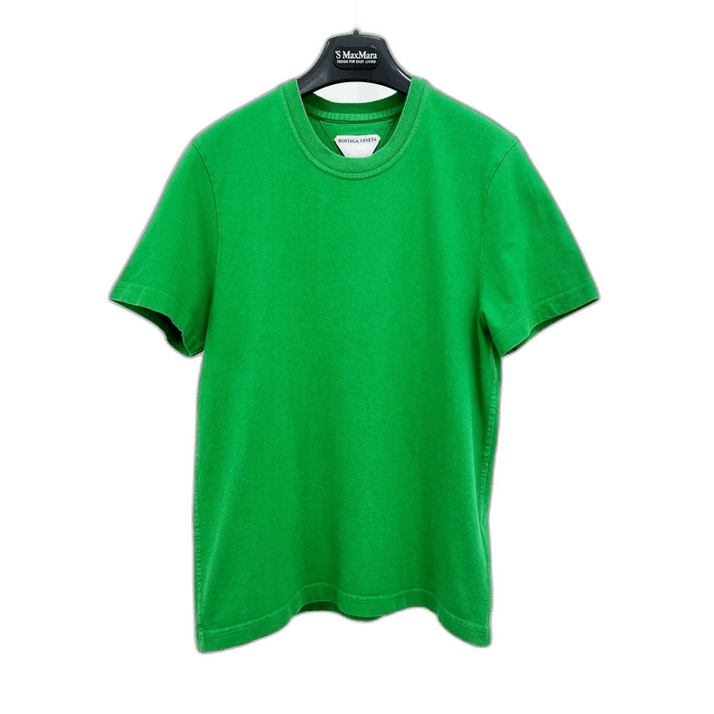 Bottega Veneta Bottega Veneta Green Short Sleeve T-shirt Size S / US 4 / IT 40 - 1 Thumbnail
