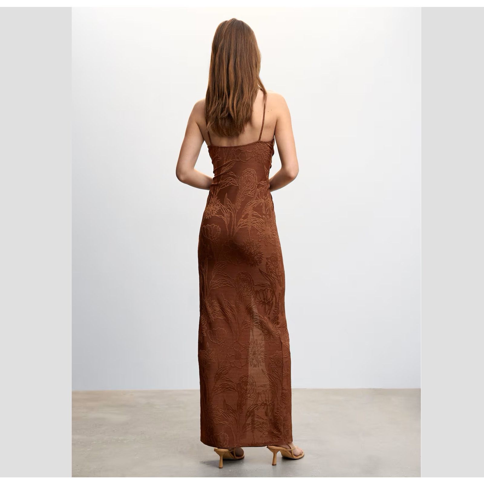 Mango BLOGGER FAVE!!! MANGO V-Neck Embroidered Maxi Dress Size M / US 6-8 / IT 42-44 - 21 Thumbnail