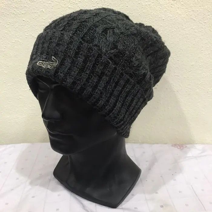 Japanese Brand × Vintage Crocodile Small Logo Beanie Hat Size ONE SIZE - 2 Thumbnail