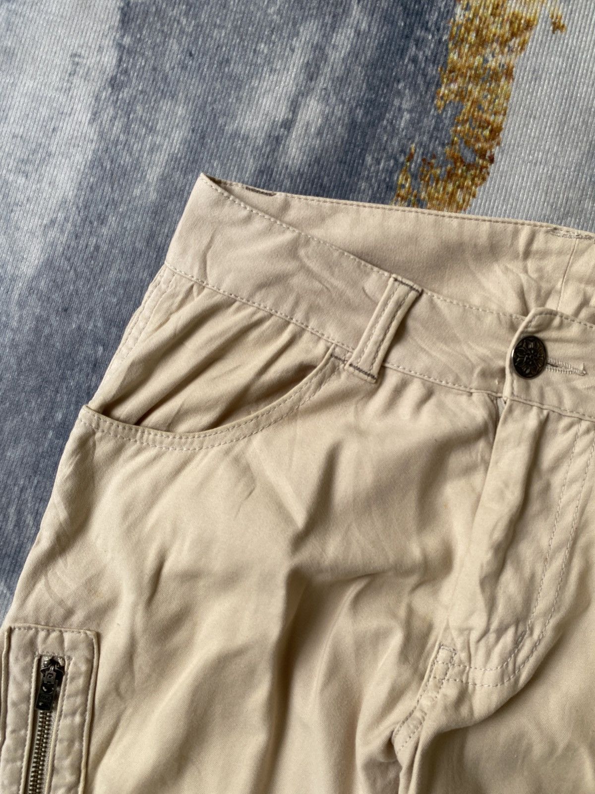 Japanese Brand × Le Grande Bleu (L.G.B.) × Tornado Mart 2000s - Cook Jeans Pant Laces Back Pocket Design Size US 30 / EU 46 - 11 Thumbnail