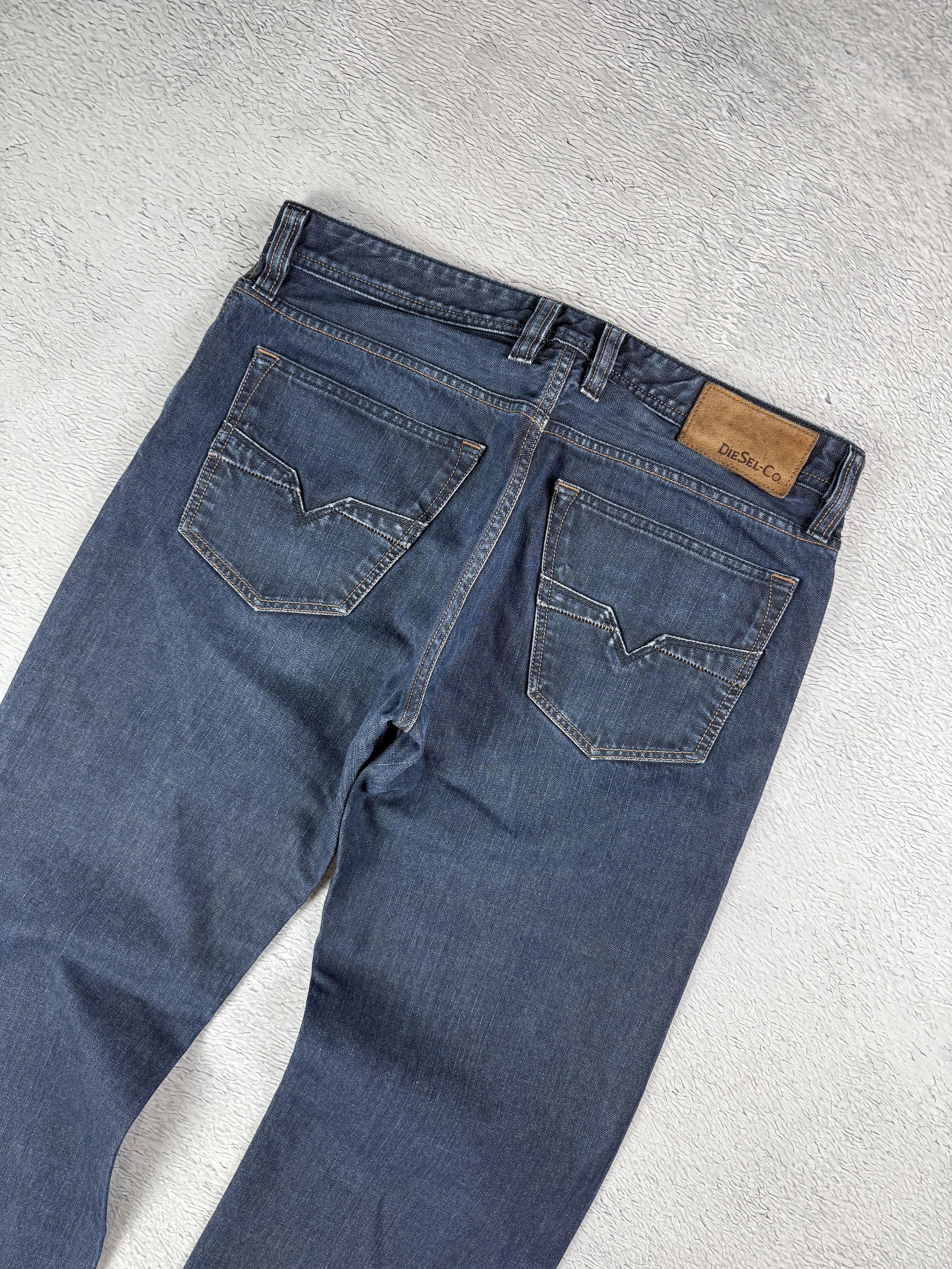 Diesel Diesel Jeans Lakree Relaxed 0088Z Comfort Straight Fit Blue Size US 34 / EU 50 - 4 Thumbnail