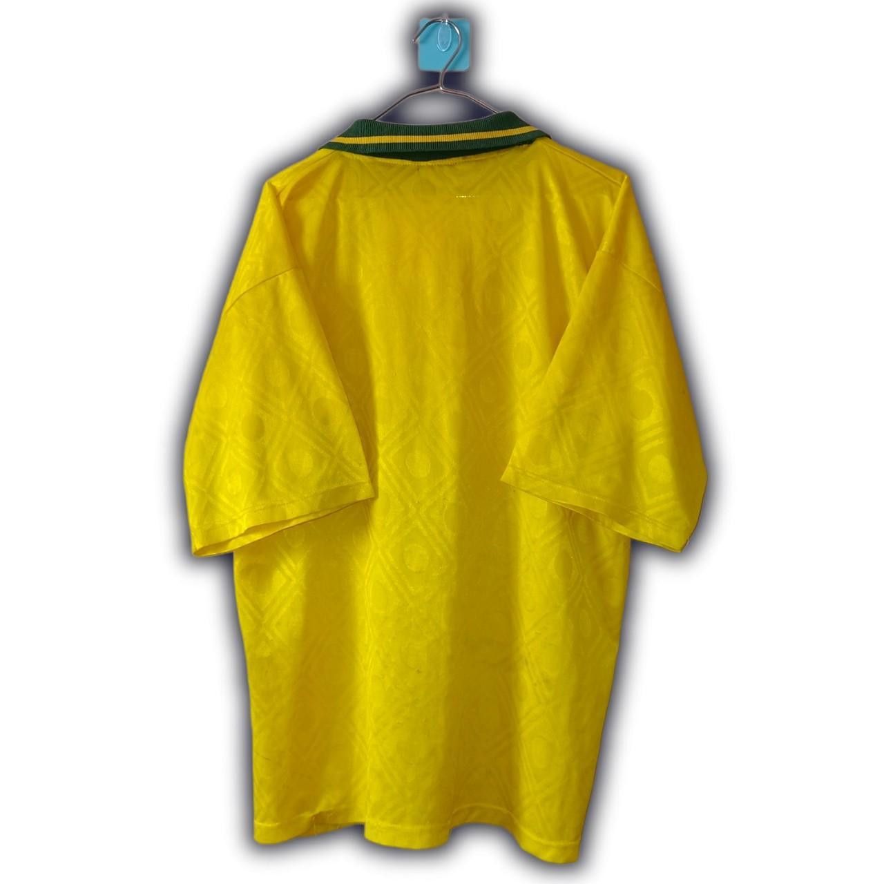 Umbro Fc Brazil 1990 1991 1992 Rare Home Shirt Jersey Size US XL / EU 56 / 4 - 6 Thumbnail