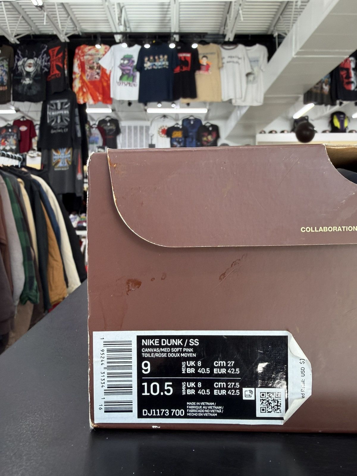 Nike × Social Status Nike Dunk Mid Social Status Chocolate Milk Size 9 (2021) Size US 9 / EU 42 - 13 Thumbnail