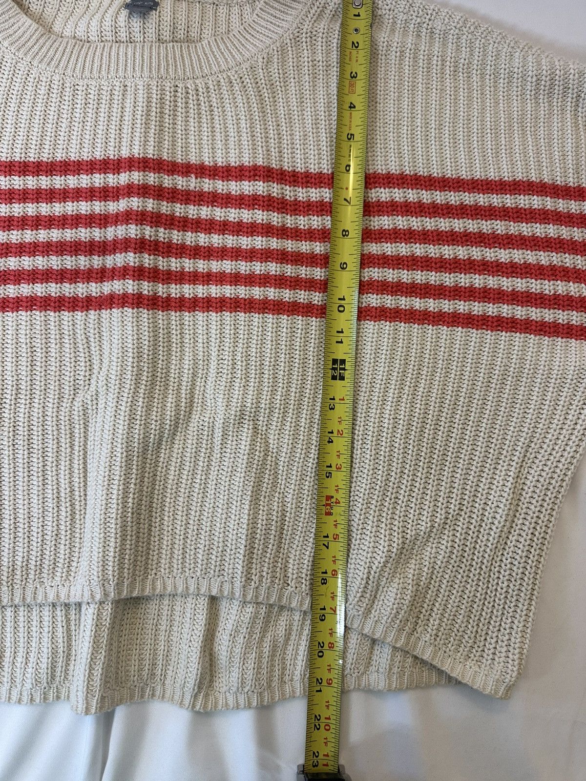 Aries Aerie Oversized Extra Large Ribbed Long Bell Sleeve crewneck Size XL / US 12-14 / IT 48-50 - 5 Thumbnail