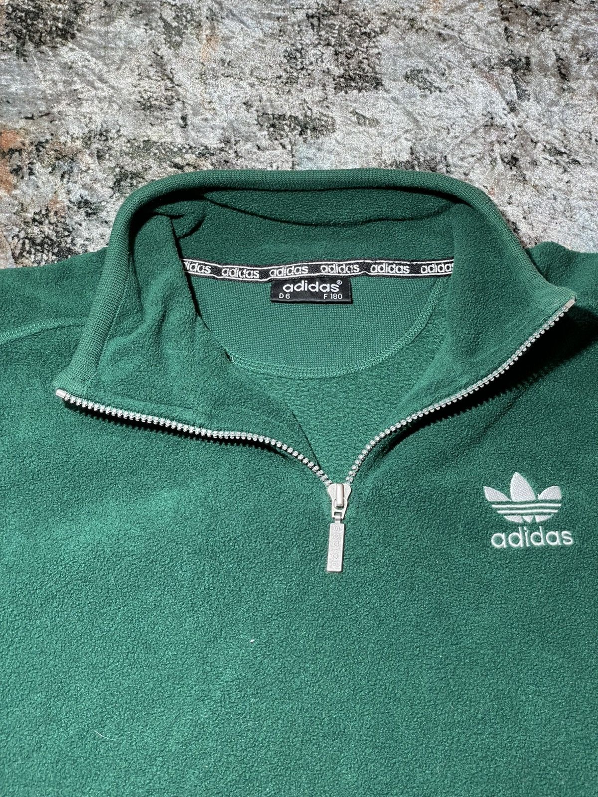 Adidas Adidas 90's old Adidas fleece pullover Size US L / EU 52-54 / 3 - 7 Thumbnail