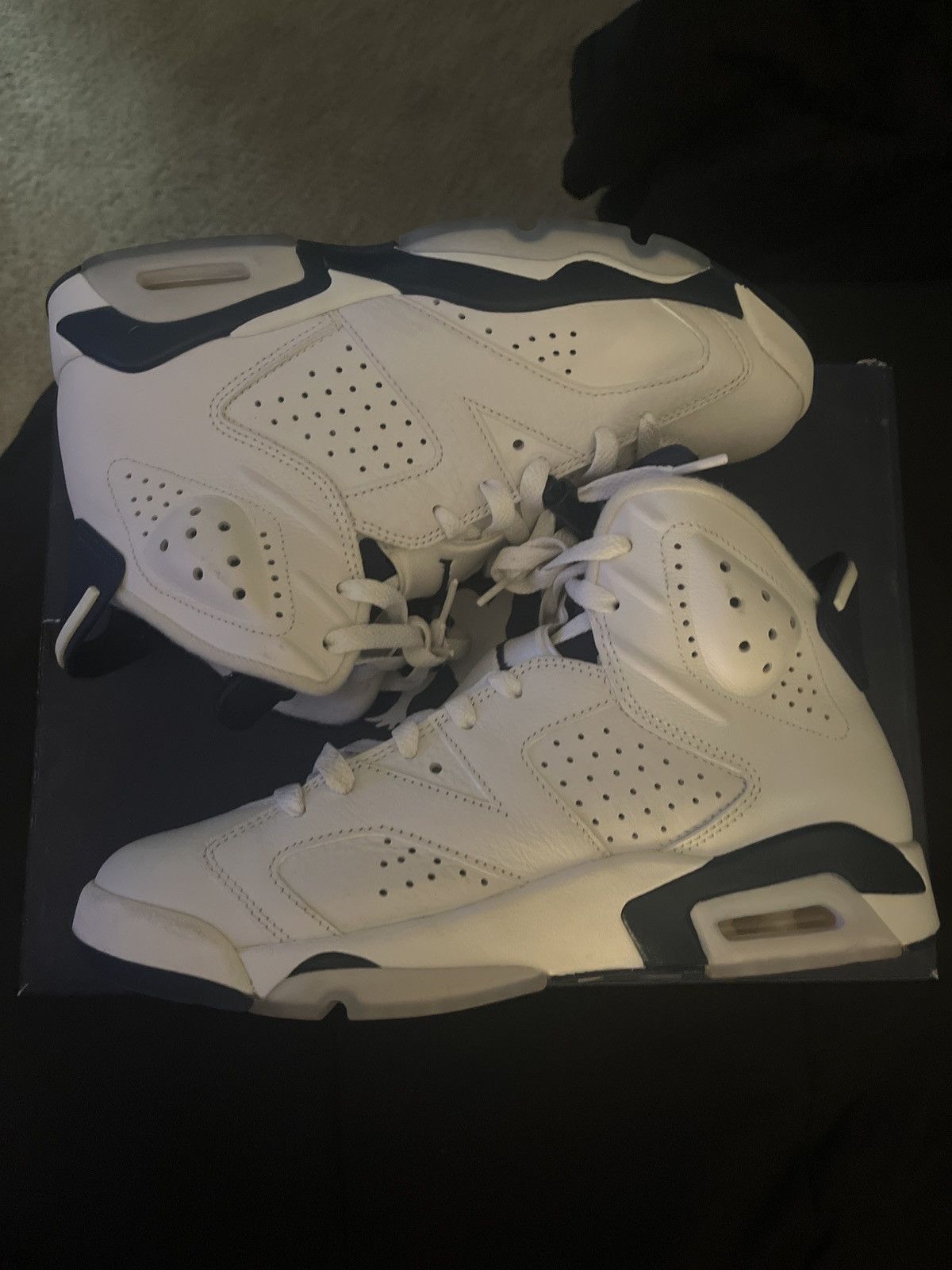 Jordan Brand × Nike Jordan 6 Navy Size US 8 / EU 41 - 1 Thumbnail