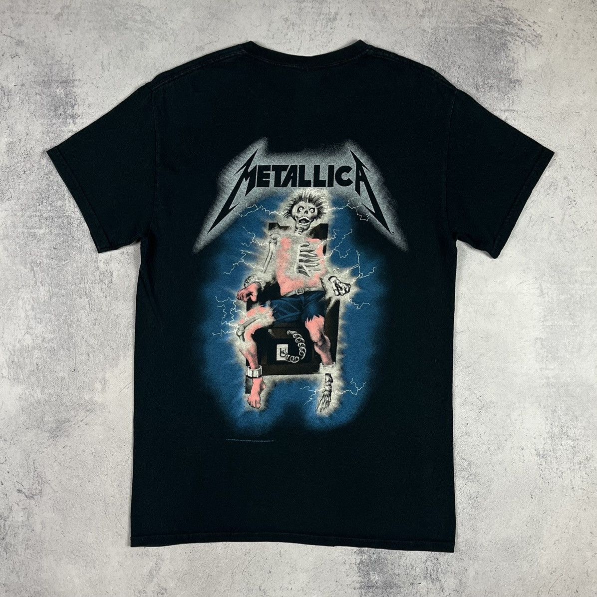 Band Tees Vintage Metallica Ride The Lightning rock band tee 90’s Size US S / EU 44-46 / 1 - 9 Thumbnail