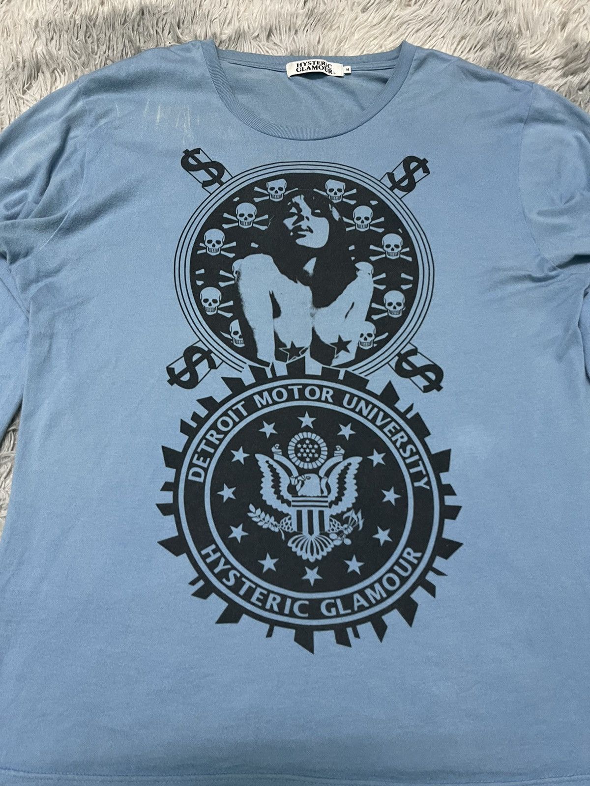 Hysteric Glamour × Japanese Brand × Vintage VINTAGE HYSTERIC GLAMOUR DETROIT MOTOR RARE COLOUR Size US M / EU 48-50 / 2 - 4 Thumbnail