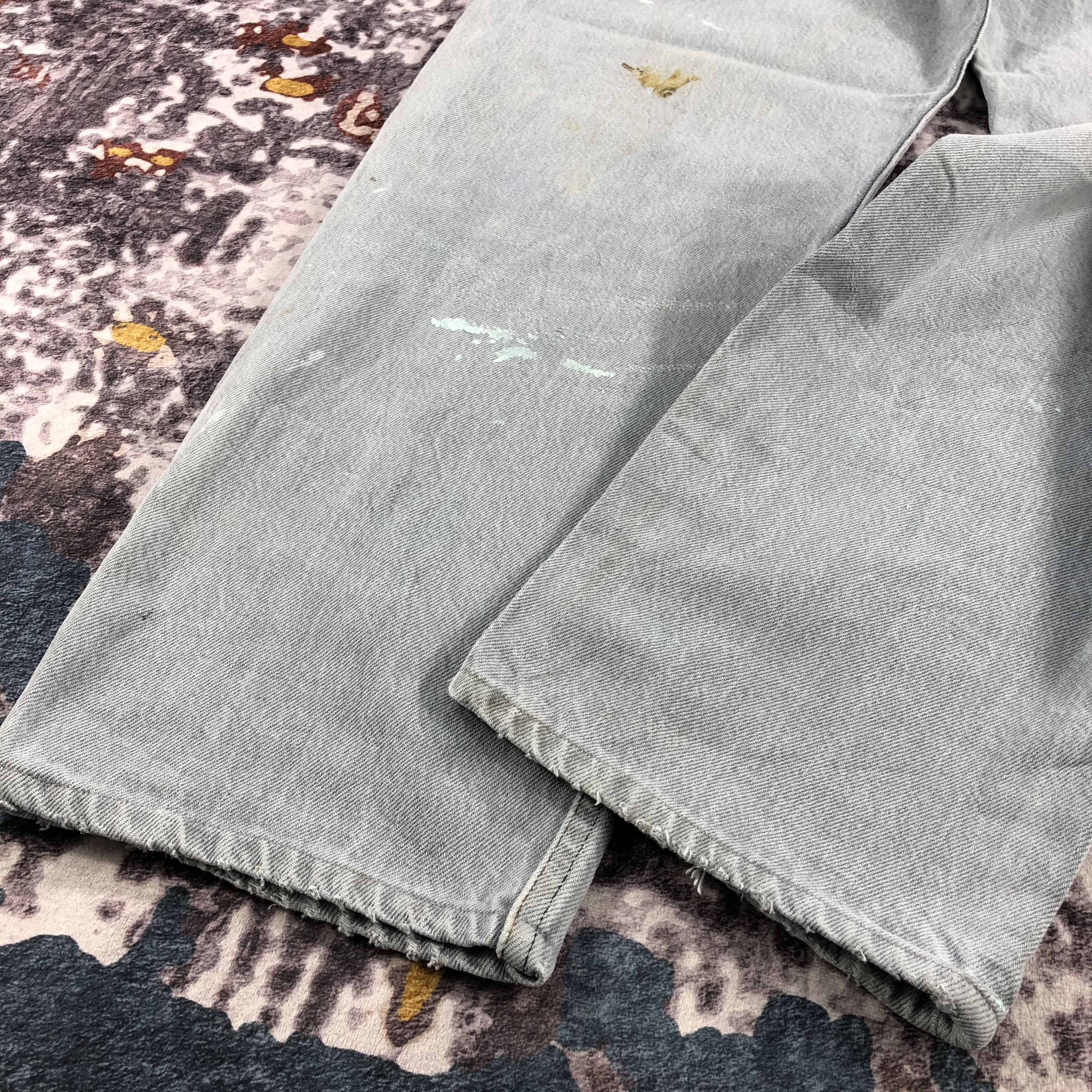 Levi's × Vintage Vintage 90s Ash Gray Levis 501 Jeans-JM2181 Size US 34 / EU 50 - 4 Thumbnail