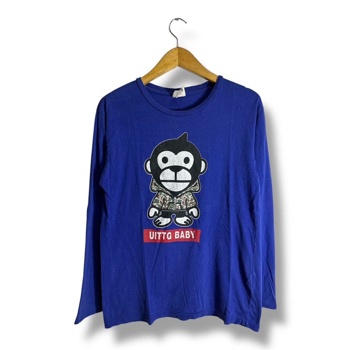 20471120 × Hysteric Glamour × Japanese Brand UITTG IT HIDES IN AN URBAN JUNGLE POEM LONG SLEEVE TEE Size US M / EU 48-50 / 2 - 1 Thumbnail