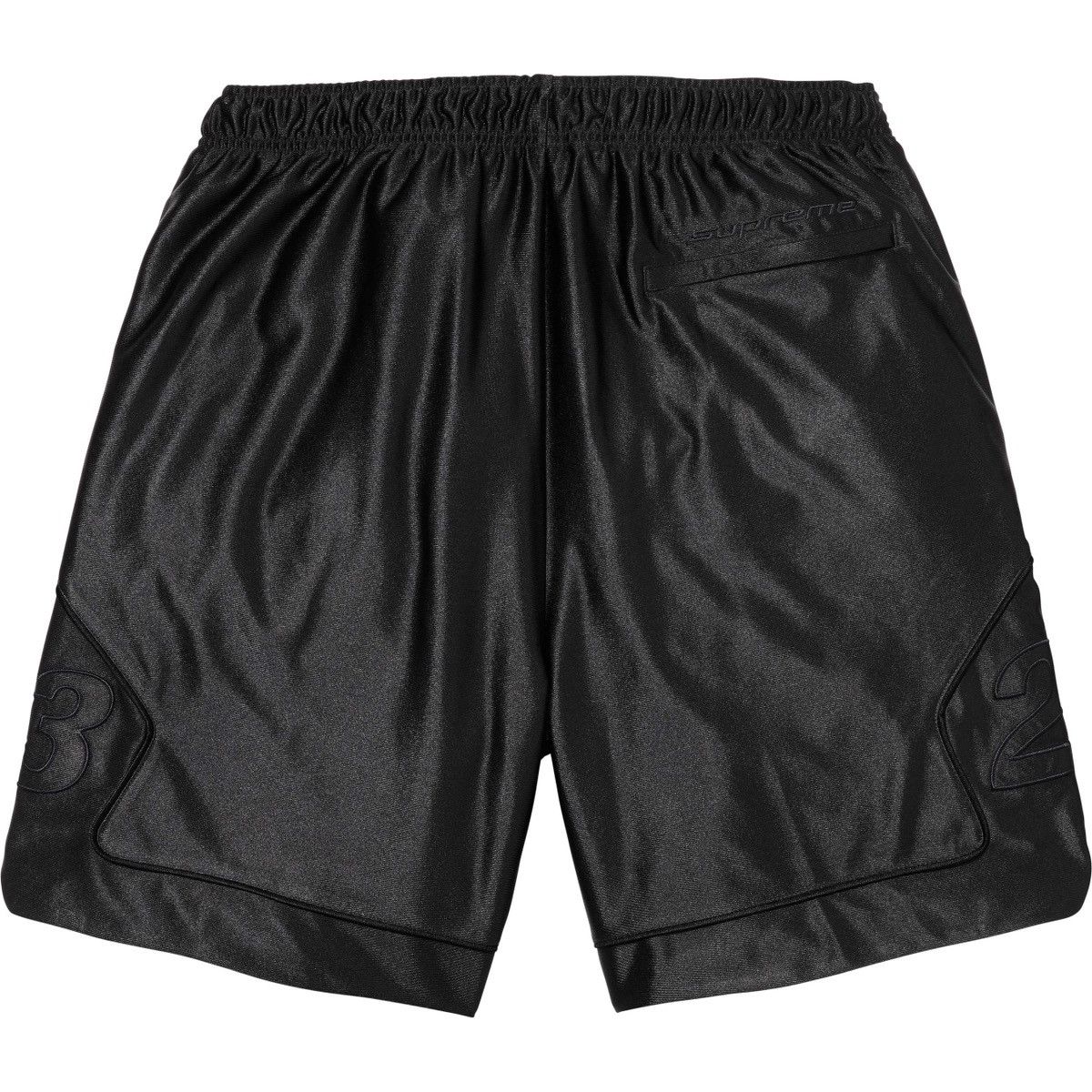 Jordan Brand × Supreme Supreme Jordan Warm Up Shorts Black Large FW24 Size US 36 / EU 52 - 3 Thumbnail