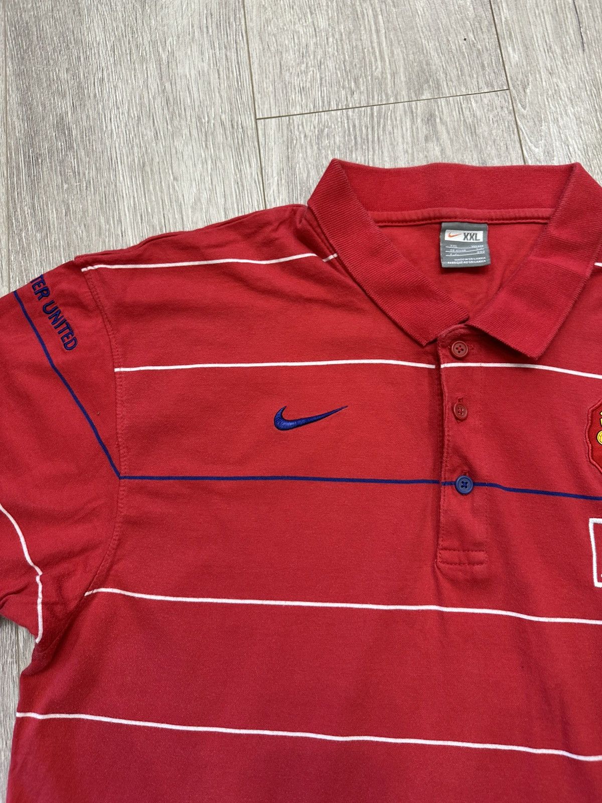 Nike Nike AIG Manchester United Shirt Premier League 2008/2009 Size US XXL / EU 58 / 5 - 3 Thumbnail