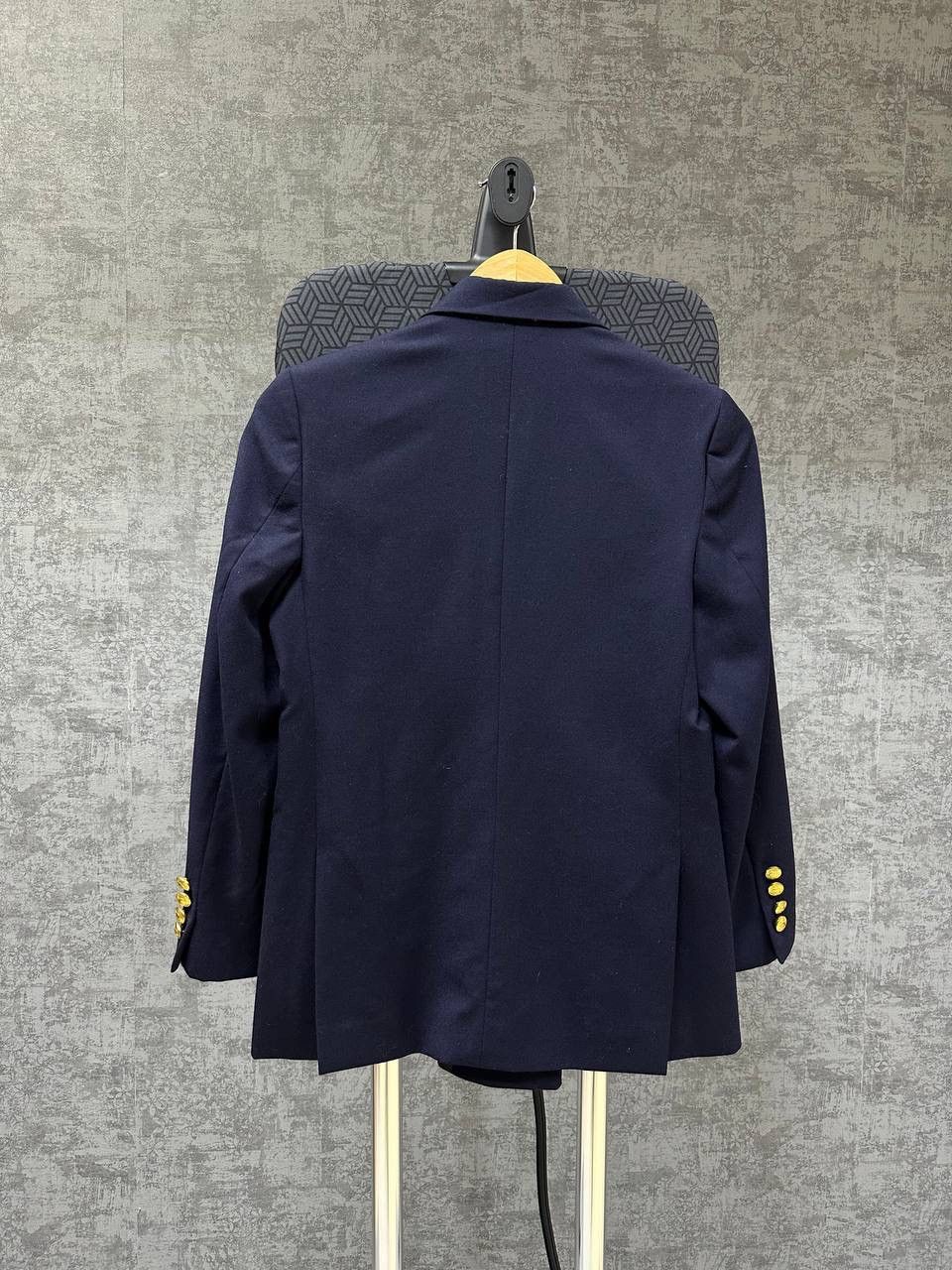 Polo Ralph Lauren × Vintage Vintage Polo Ralph Lauren Blue Womens Blazer Size M / US 6-8 / IT 42-44 - 16 Thumbnail