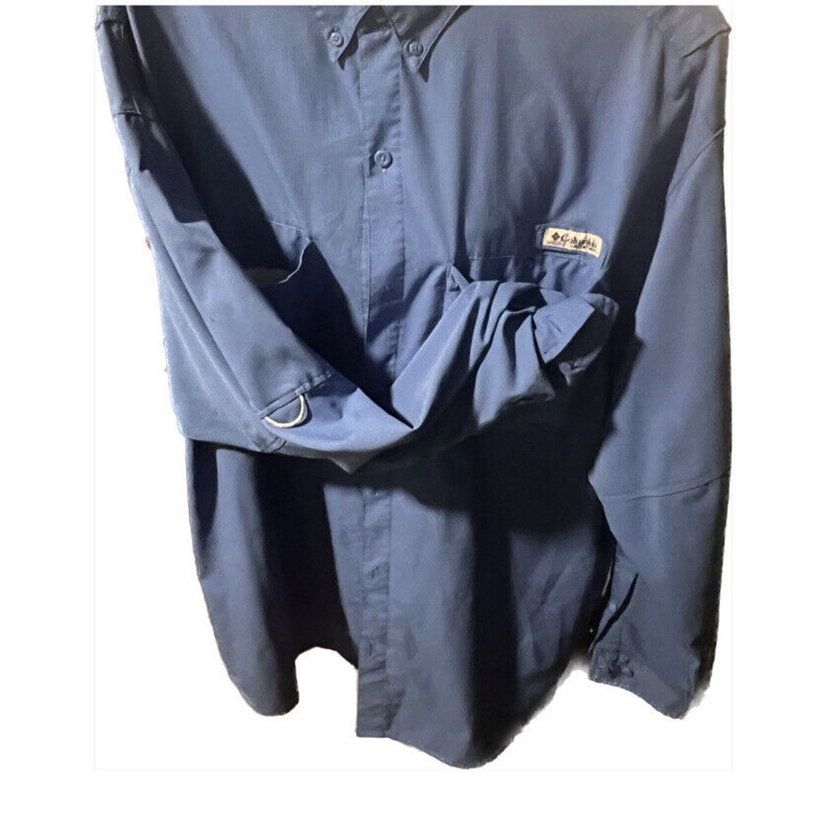 Columbia Columbia Shirt Adult 2XL XXL Blue Button Up PFG Fishing Size US XXL / EU 58 / 5 - 2 Thumbnail