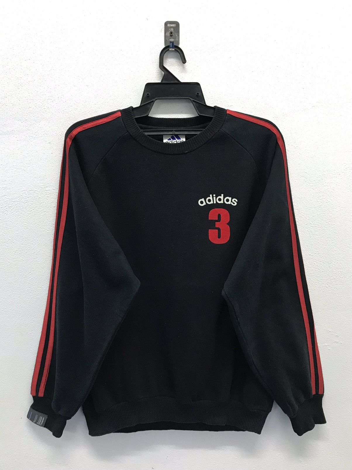 Adidas × Vintage Vintage Adidas 3 Sweatshirt Size US M / EU 48-50 / 2 - 1 Thumbnail