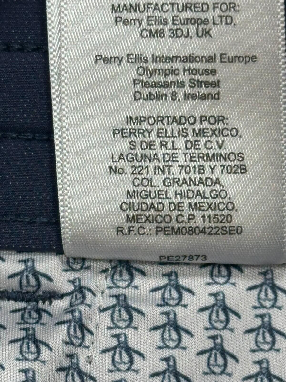 Canterbury of New Zealand Original Penguin Flat Athletic Chino Shorts Blue Mens 36 Size US 38 / EU 54 - 10 Thumbnail